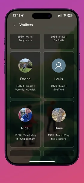 Walkmates App - Share photos with the community