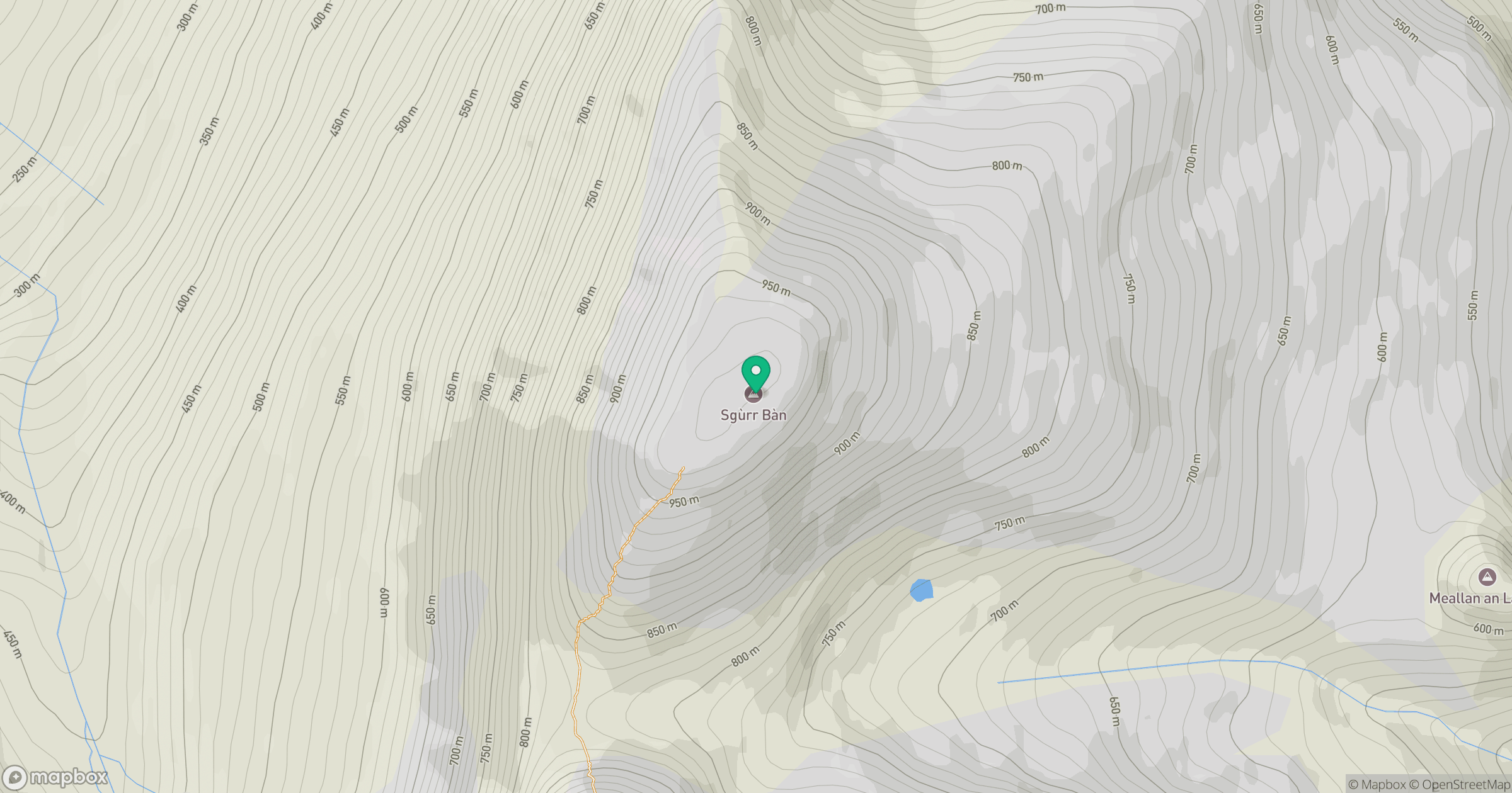 Sgurr Ban location map
