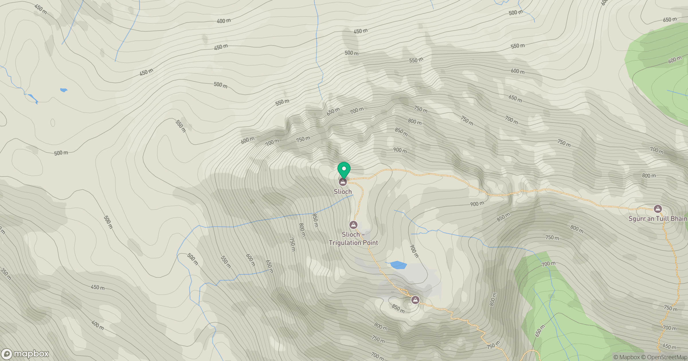 Slioch location map