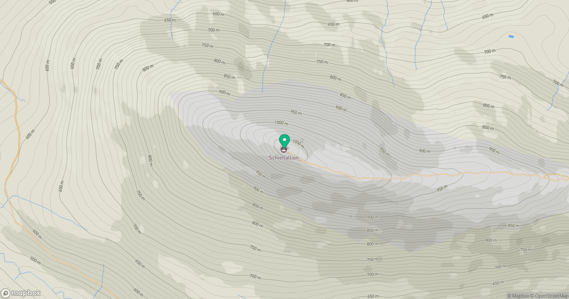 Schiehallion location map
