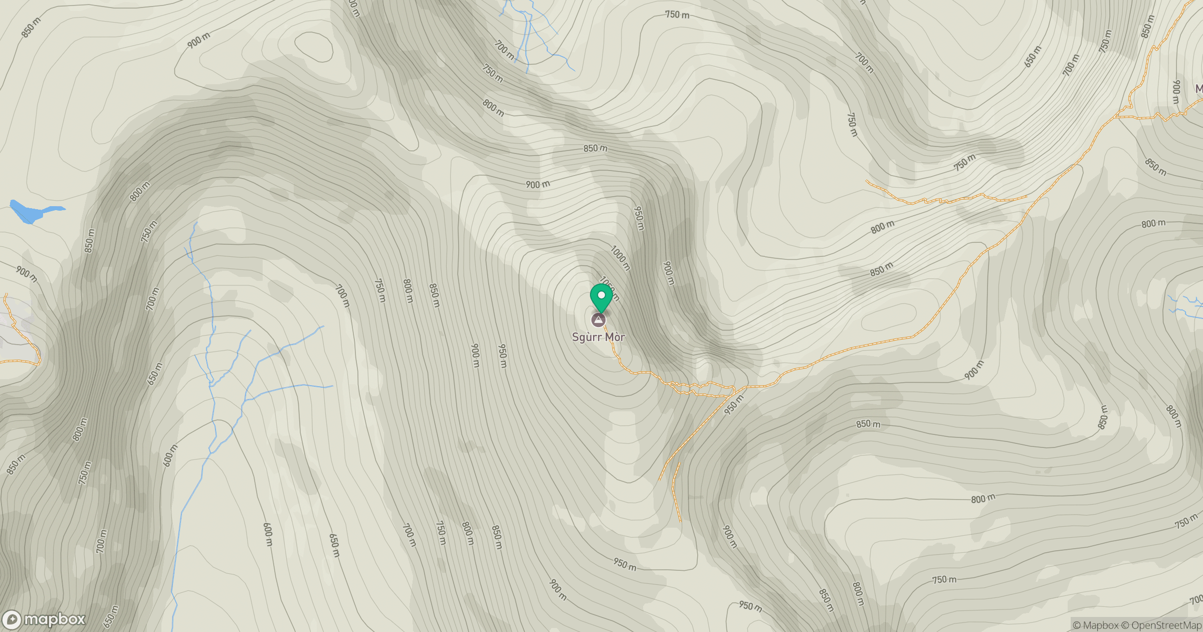 Sgurr Mor location map