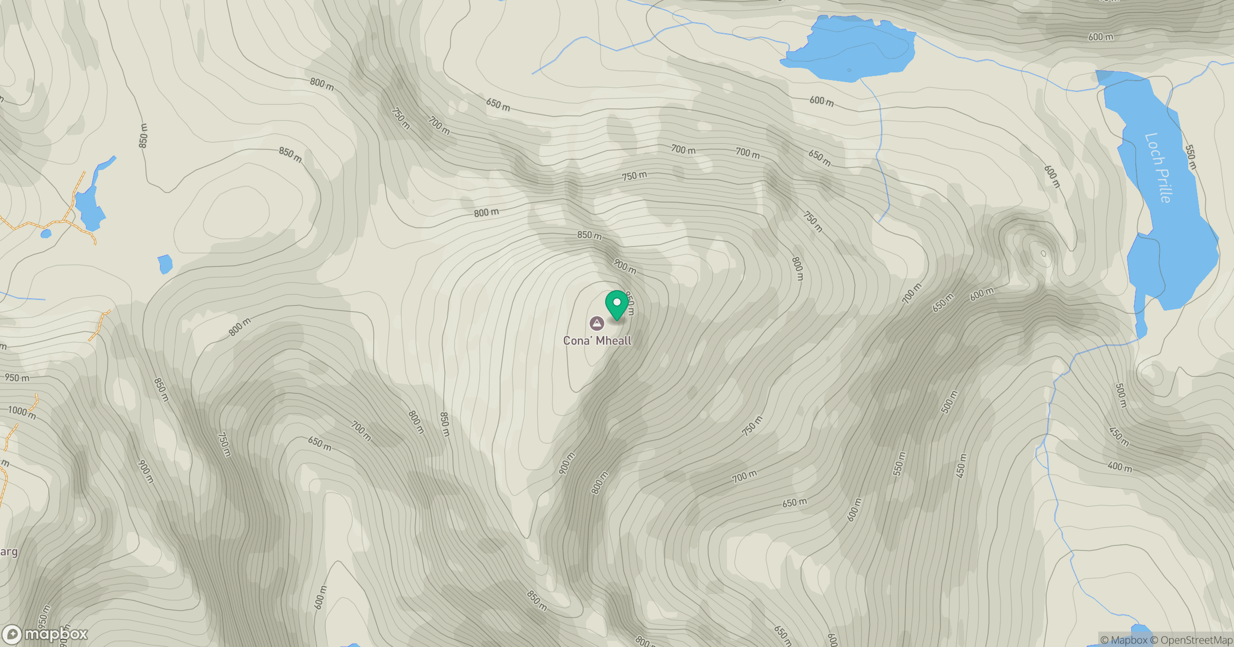 Cona' Mheall location map