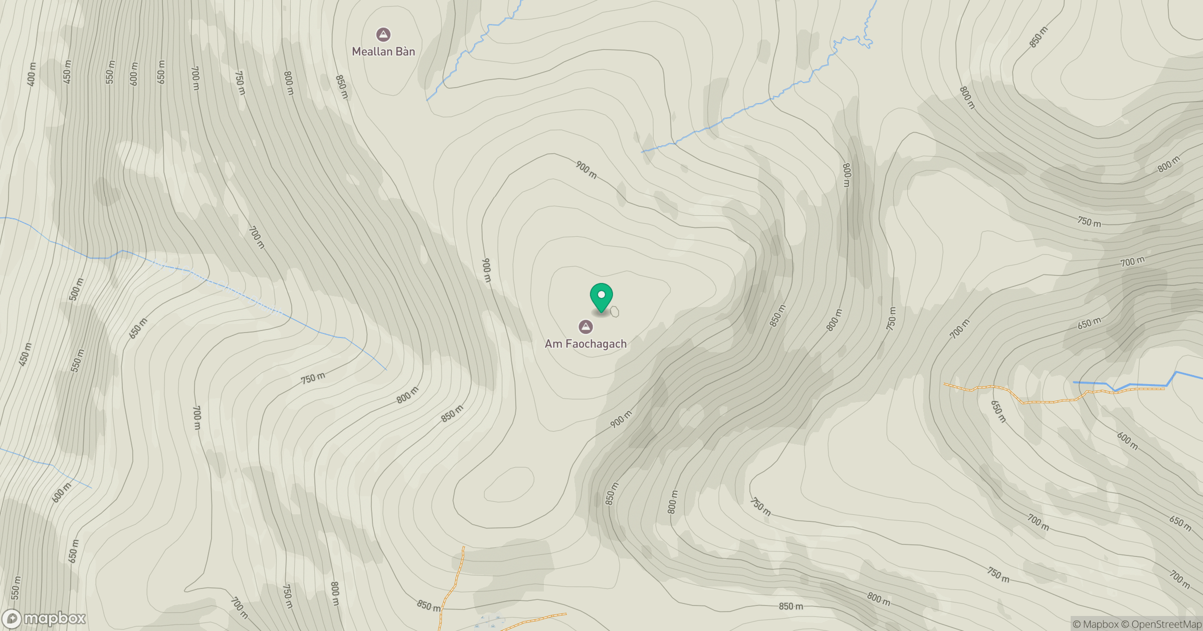 Am Faochagach location map