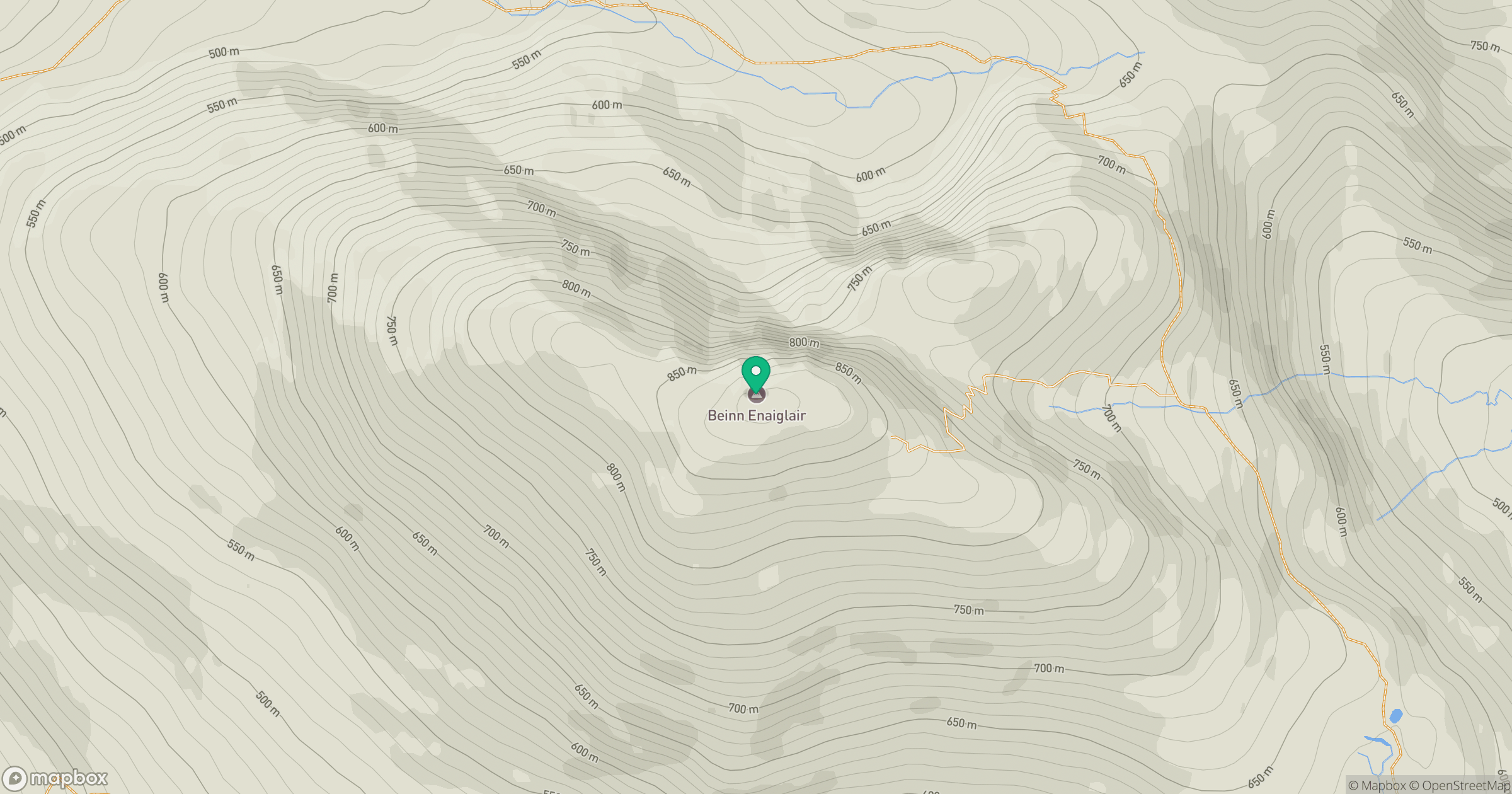 Beinn Enaiglair location map