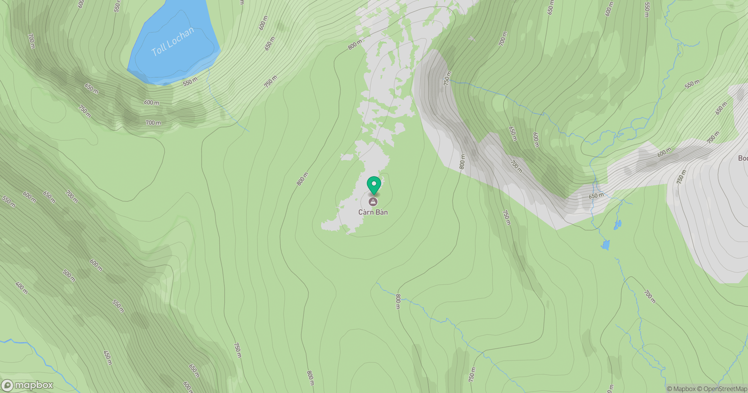 Carn Ban location map