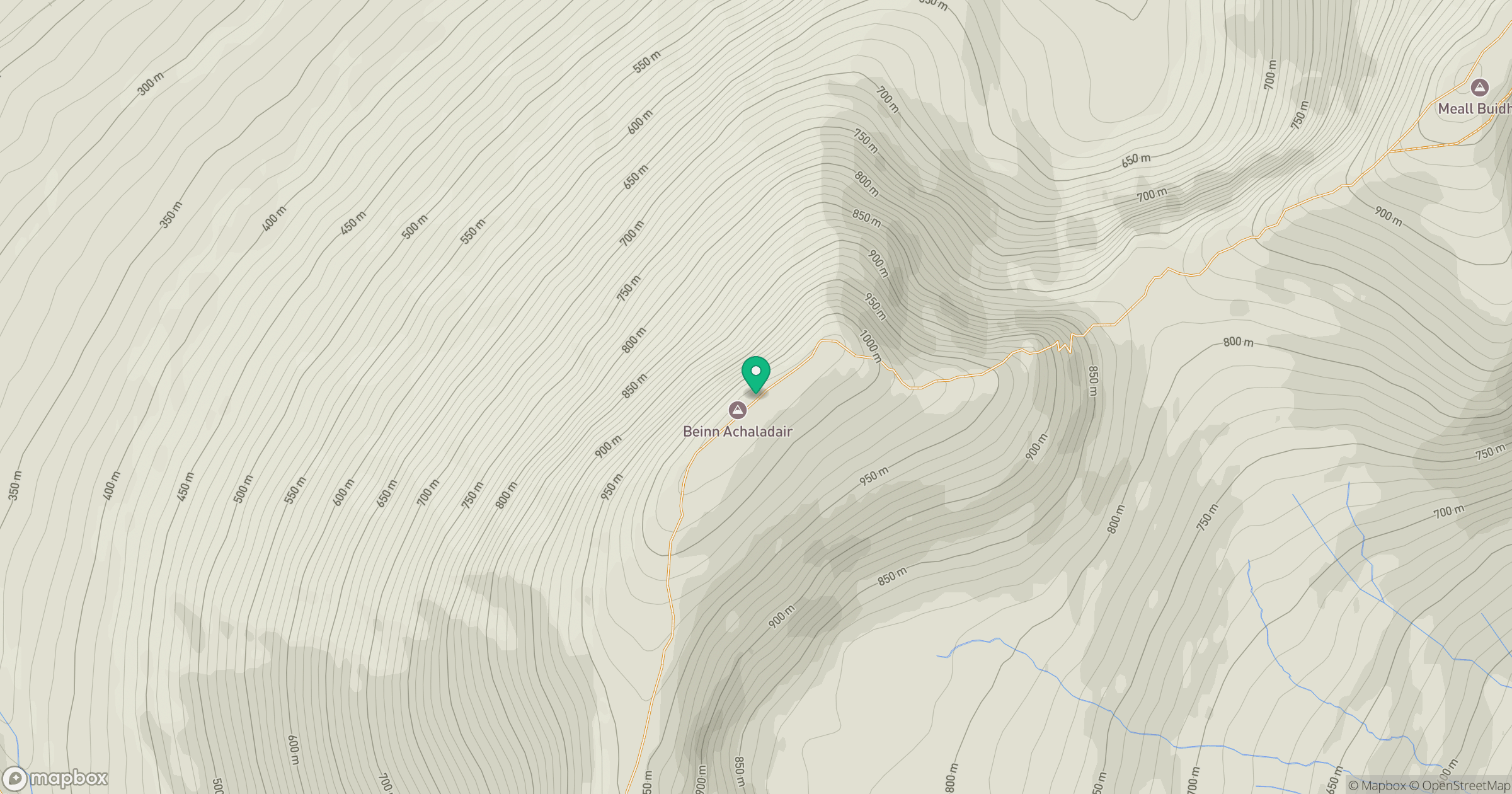 Beinn Achaladair location map