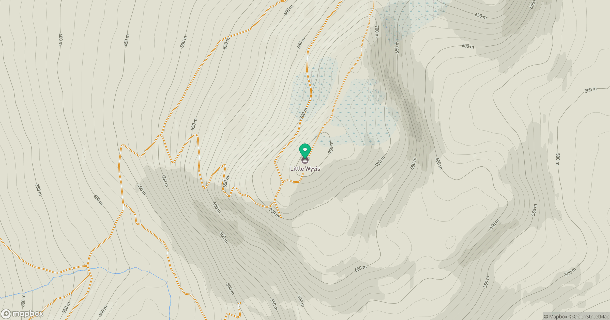 Little Wyvis location map