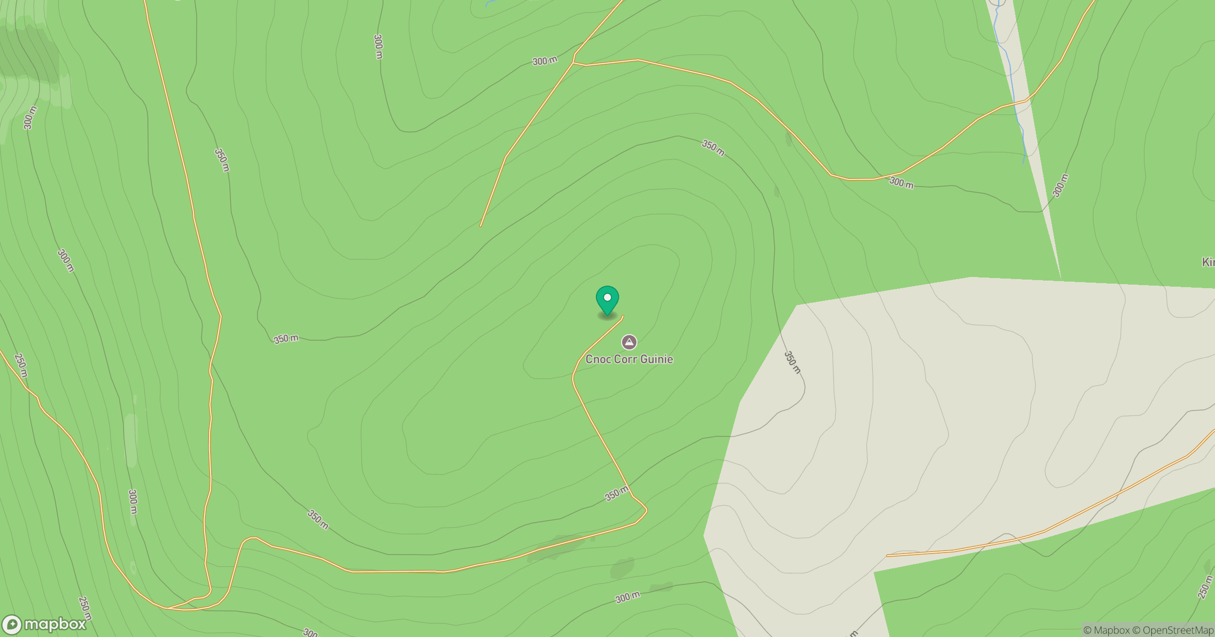 Cnoc Corr Guinie location map