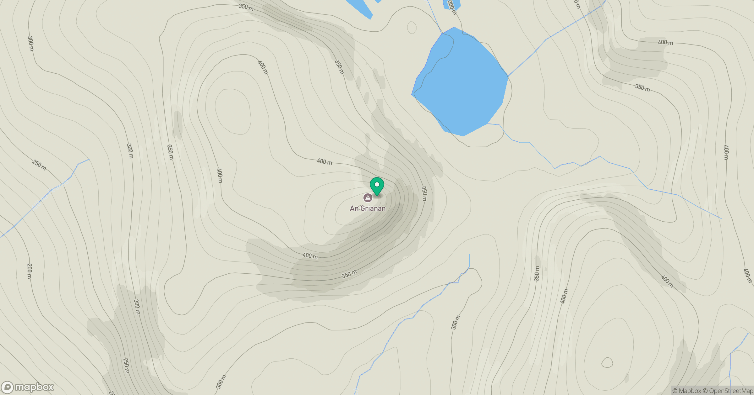 An Grianan location map
