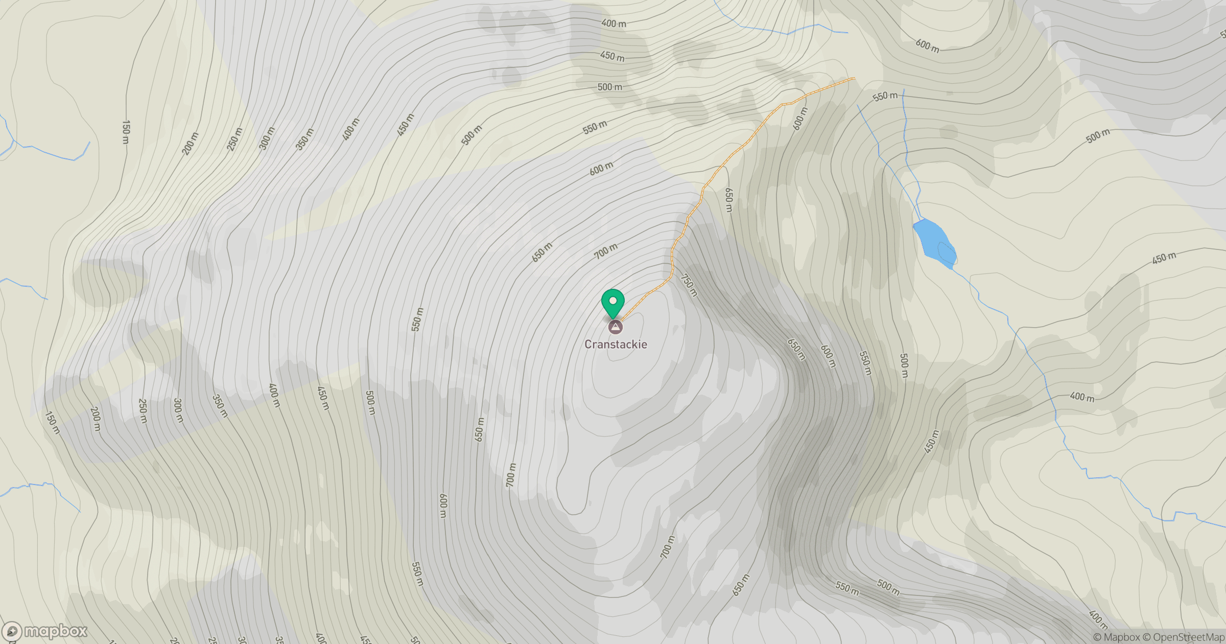 Cranstackie location map