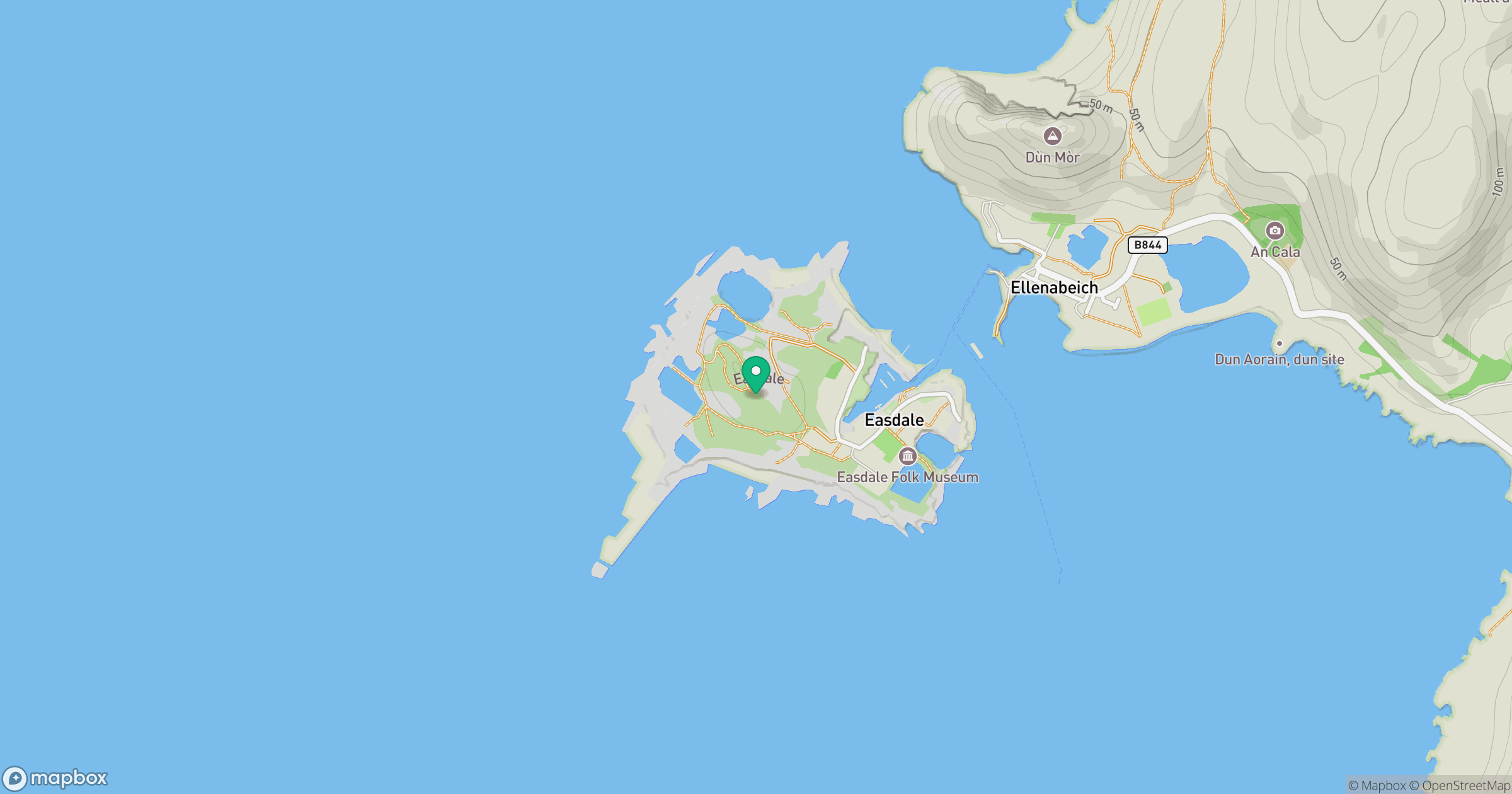 Easdale location map