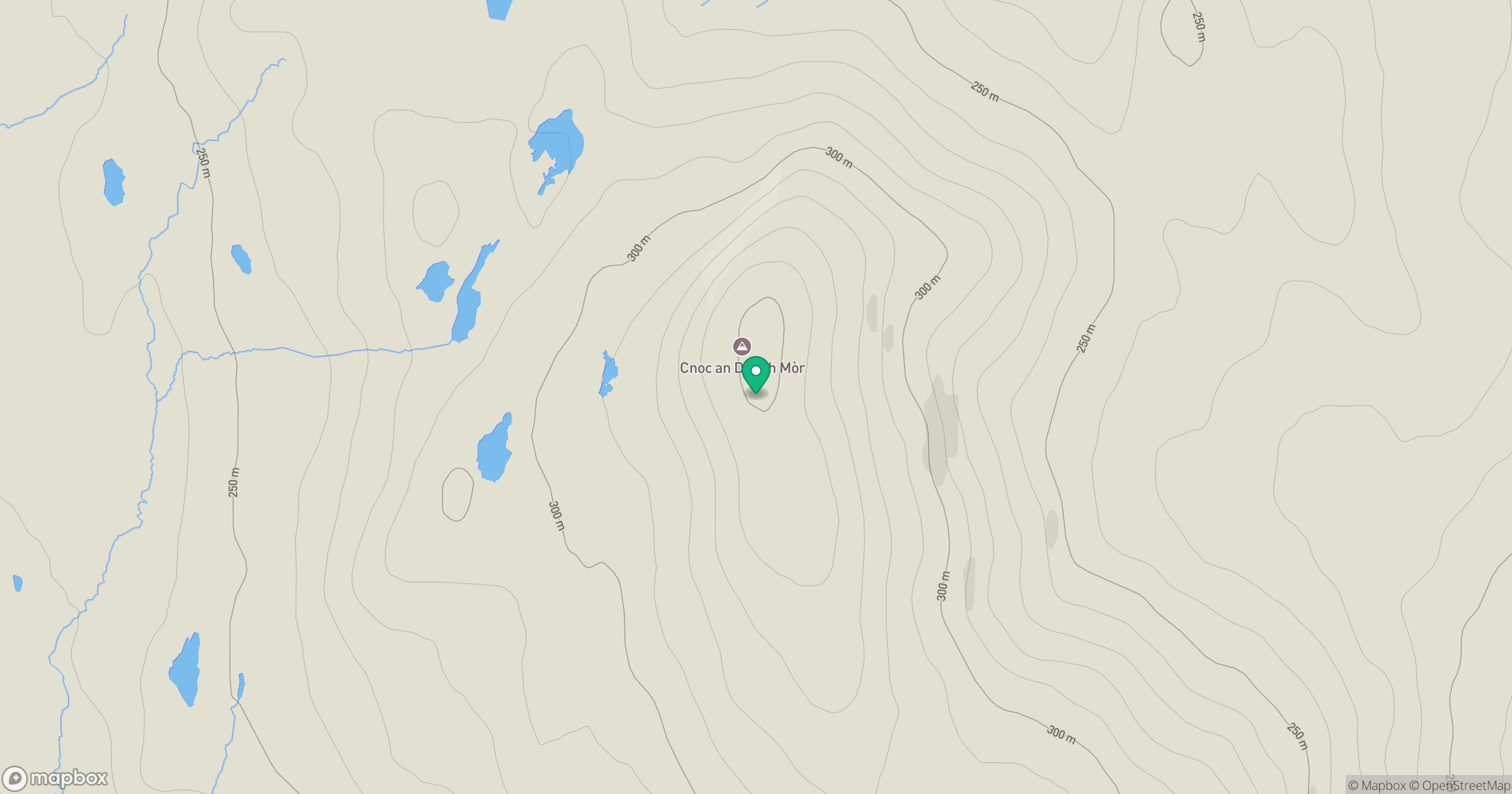Cnoc an Daimh Mor location map