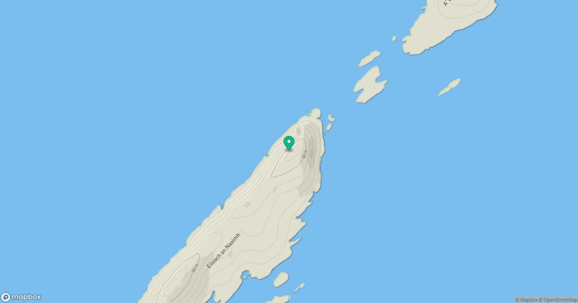 Eileach an Naoimh location map