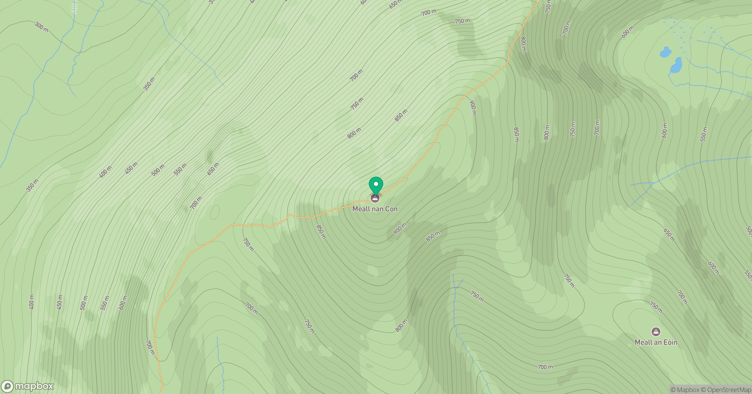 Ben Klibreck - Meall nan Con location map
