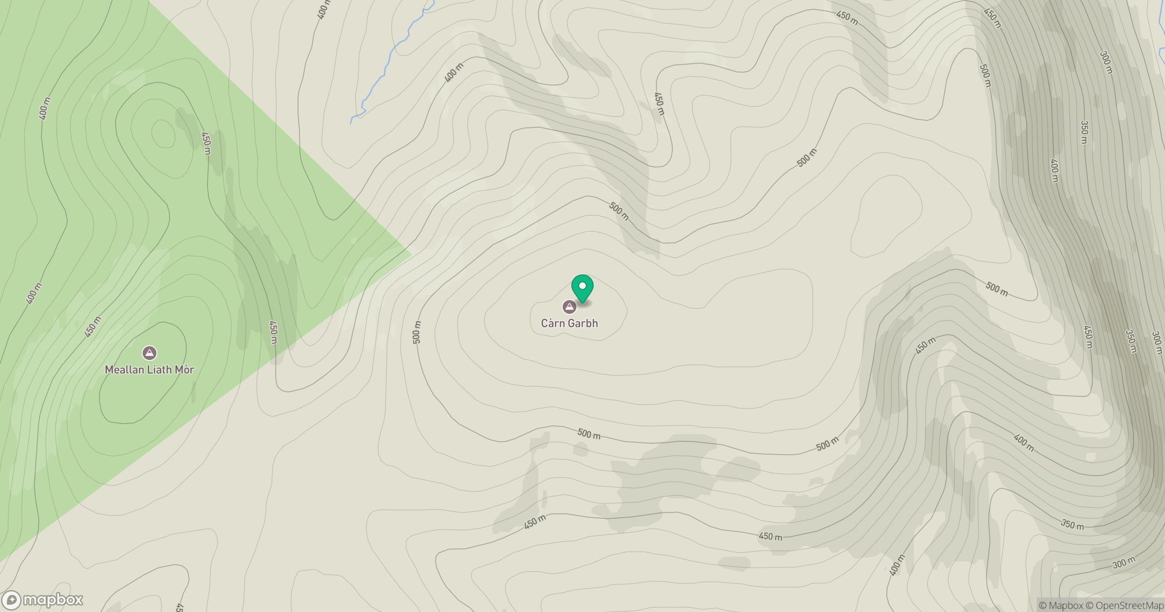 Carn Garbh location map