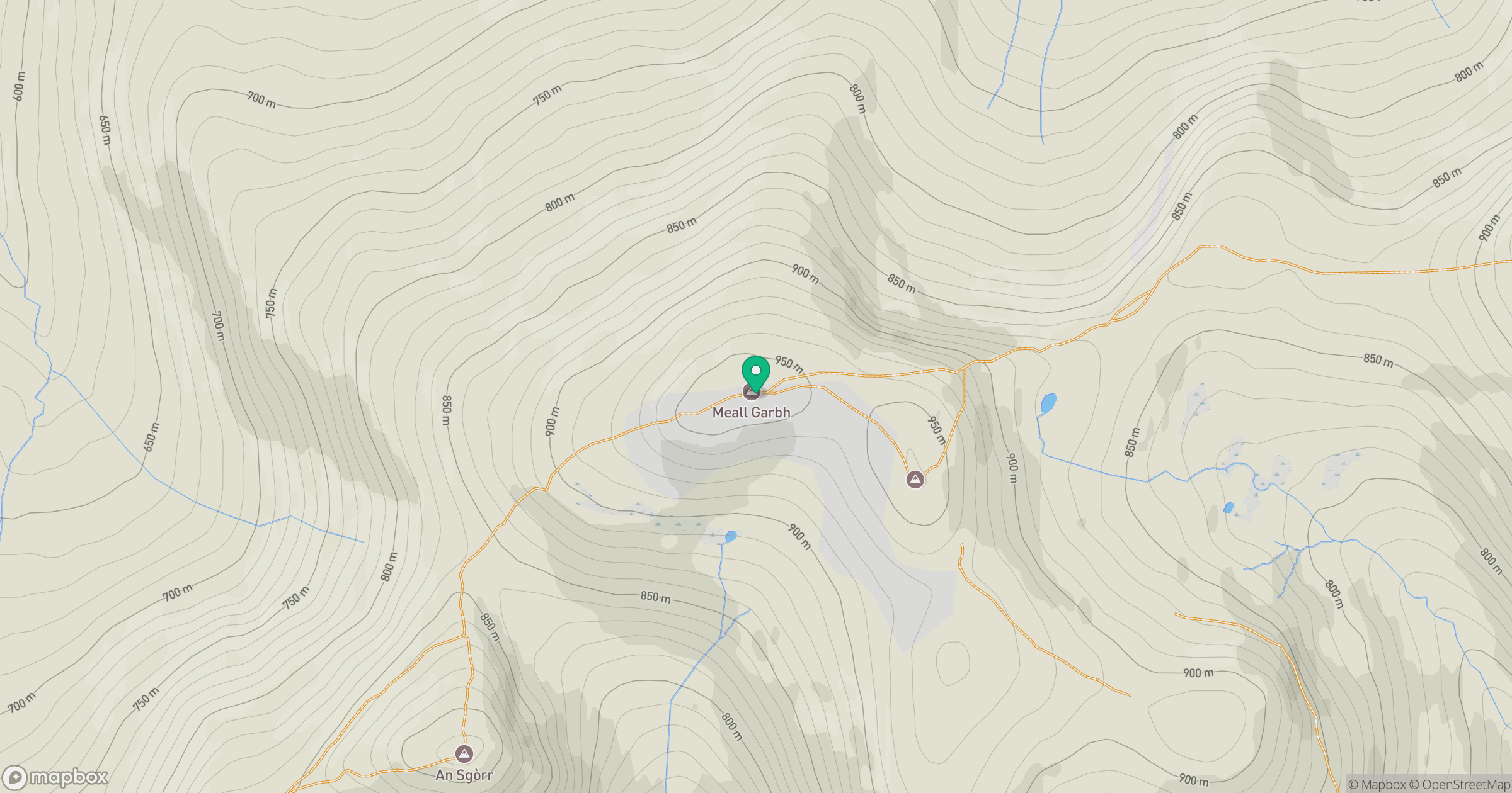 Meall Garbh location map