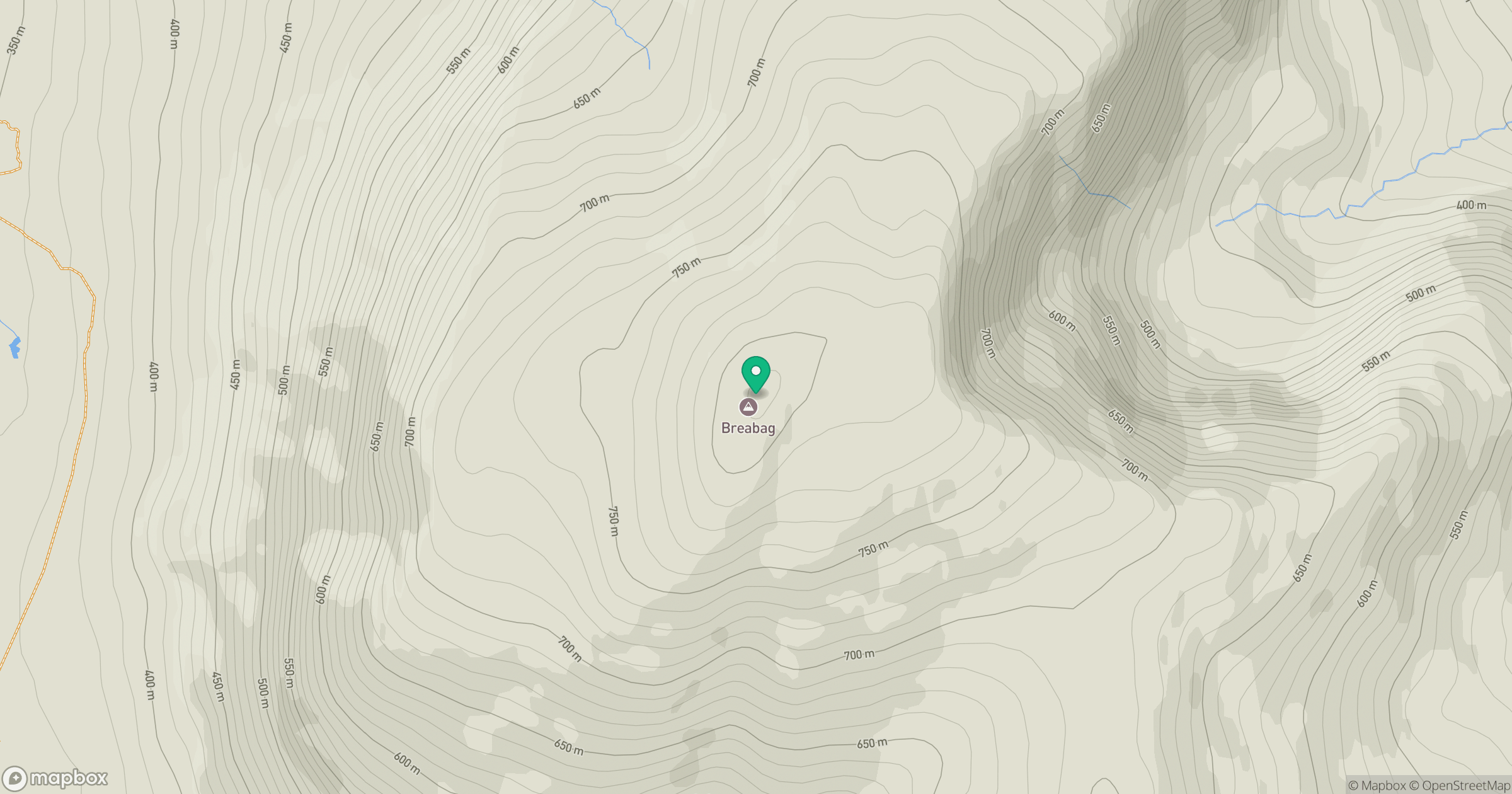 Breabag location map