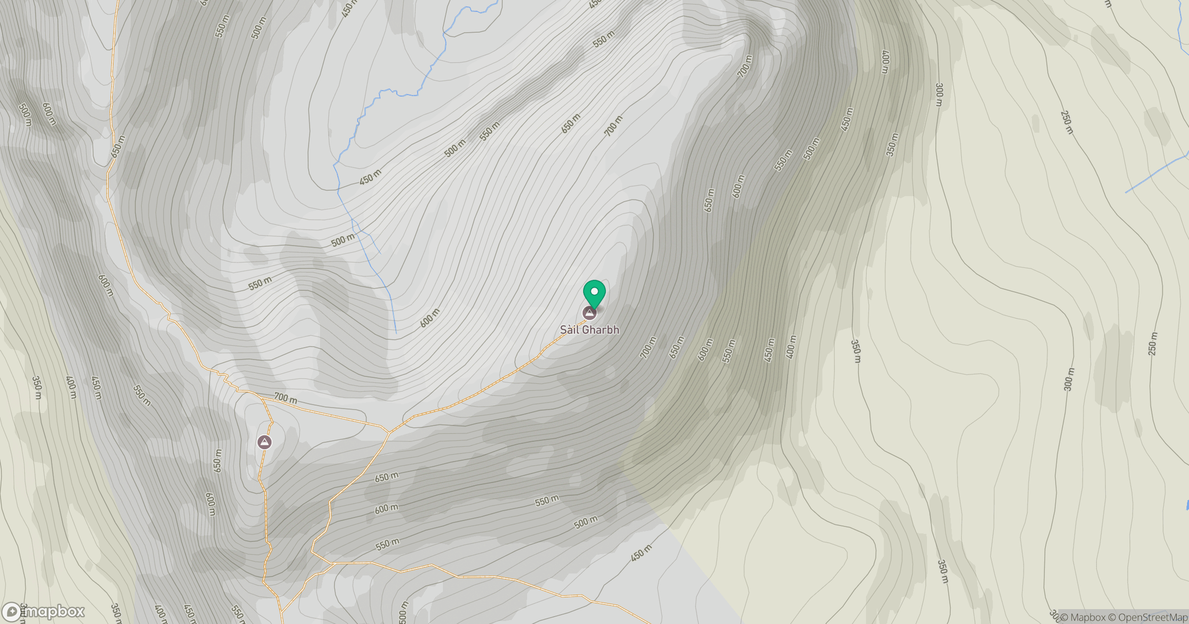 Quinag - Sail Gharbh location map