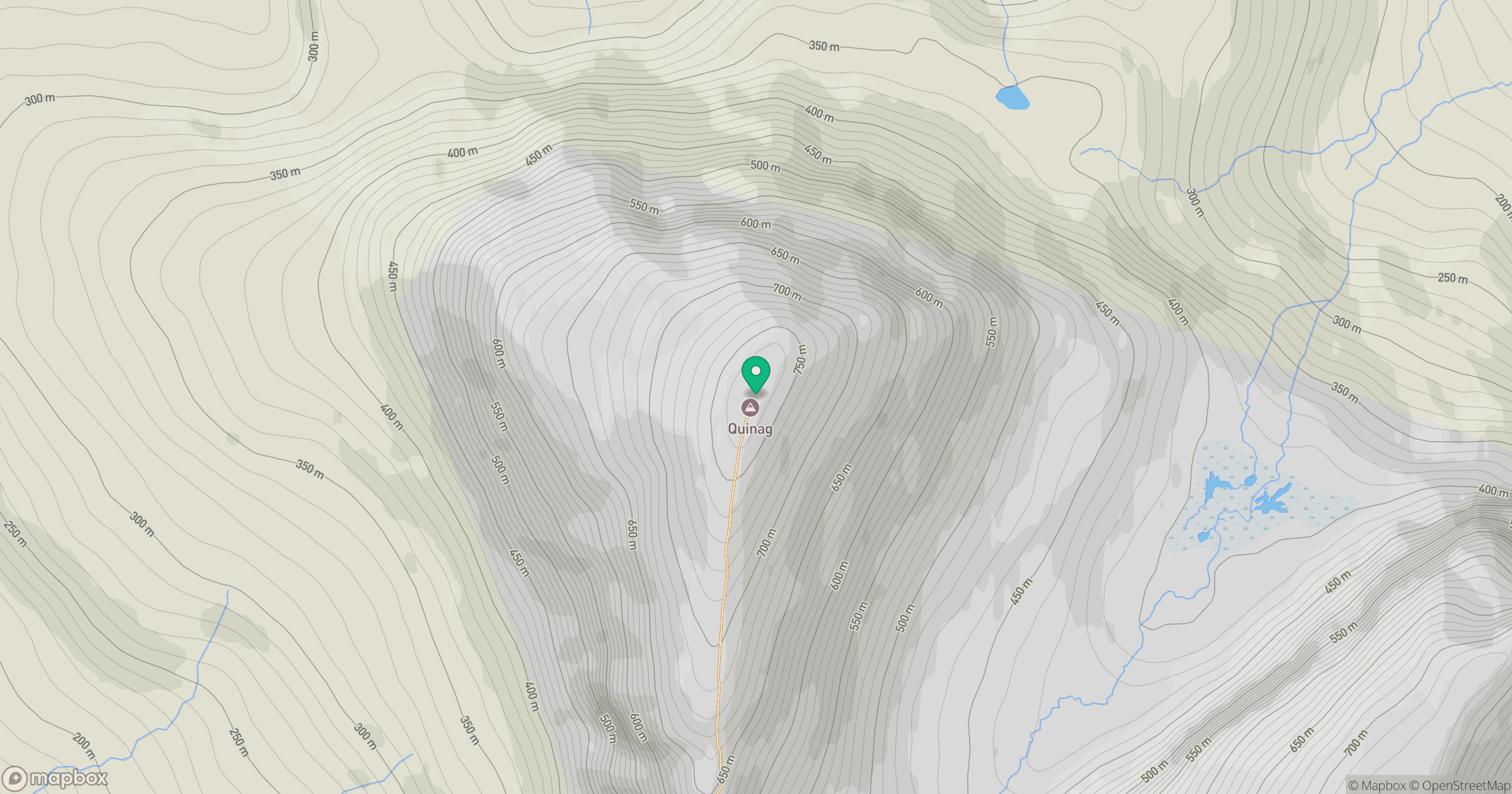 Quinag - Sail Ghorm [Sail Gorm] location map