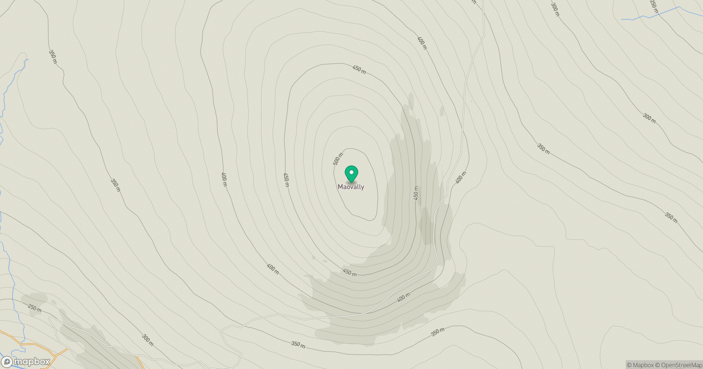 Maovally location map