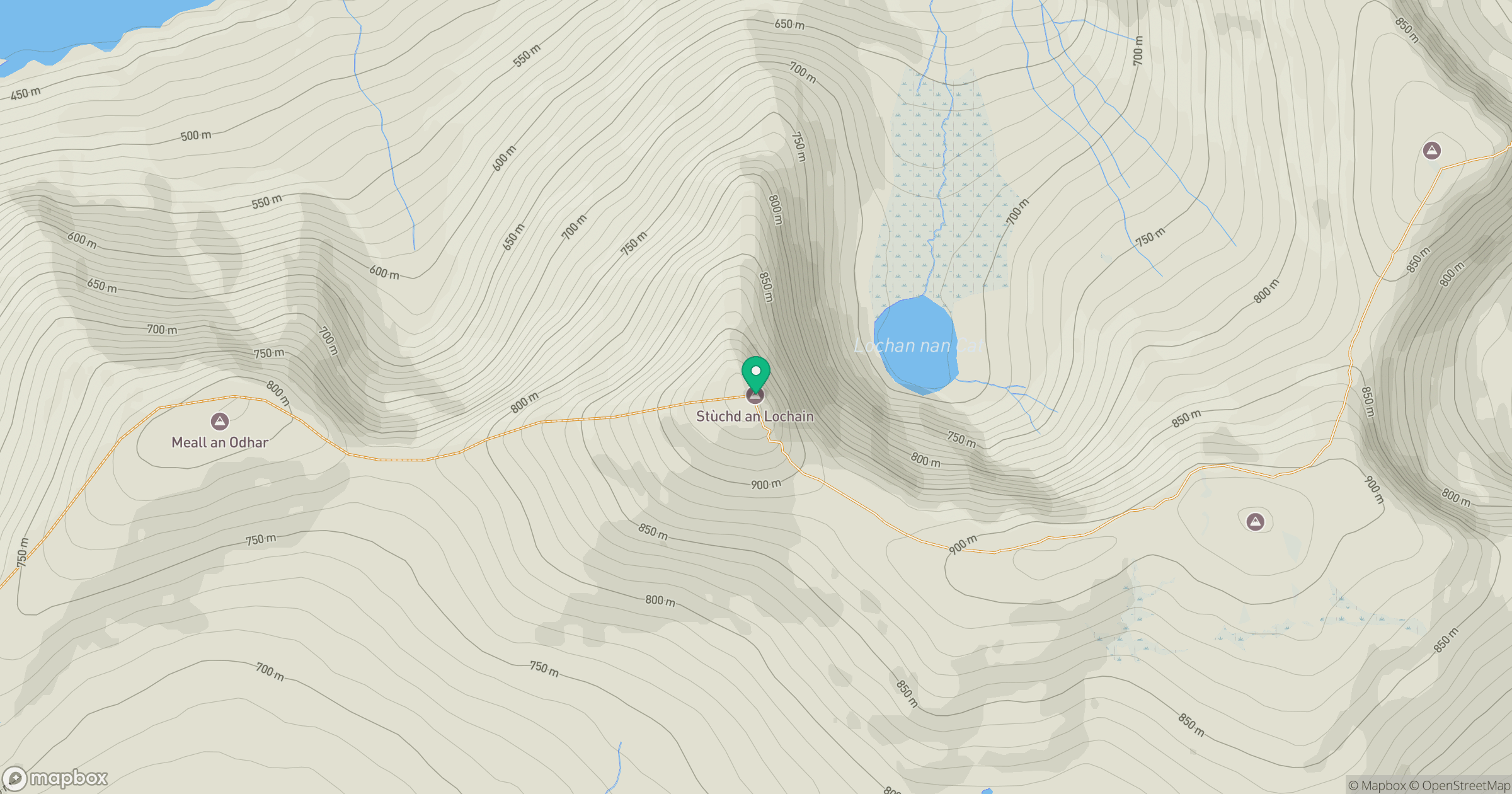 Stuc an Lochain [Stuchd an Lochain] location map