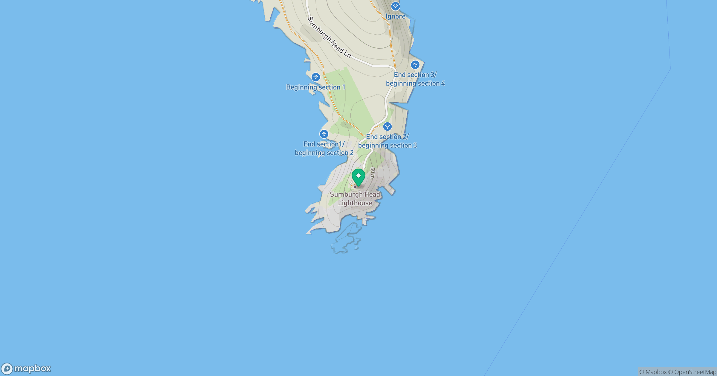 Sumburgh Head location map