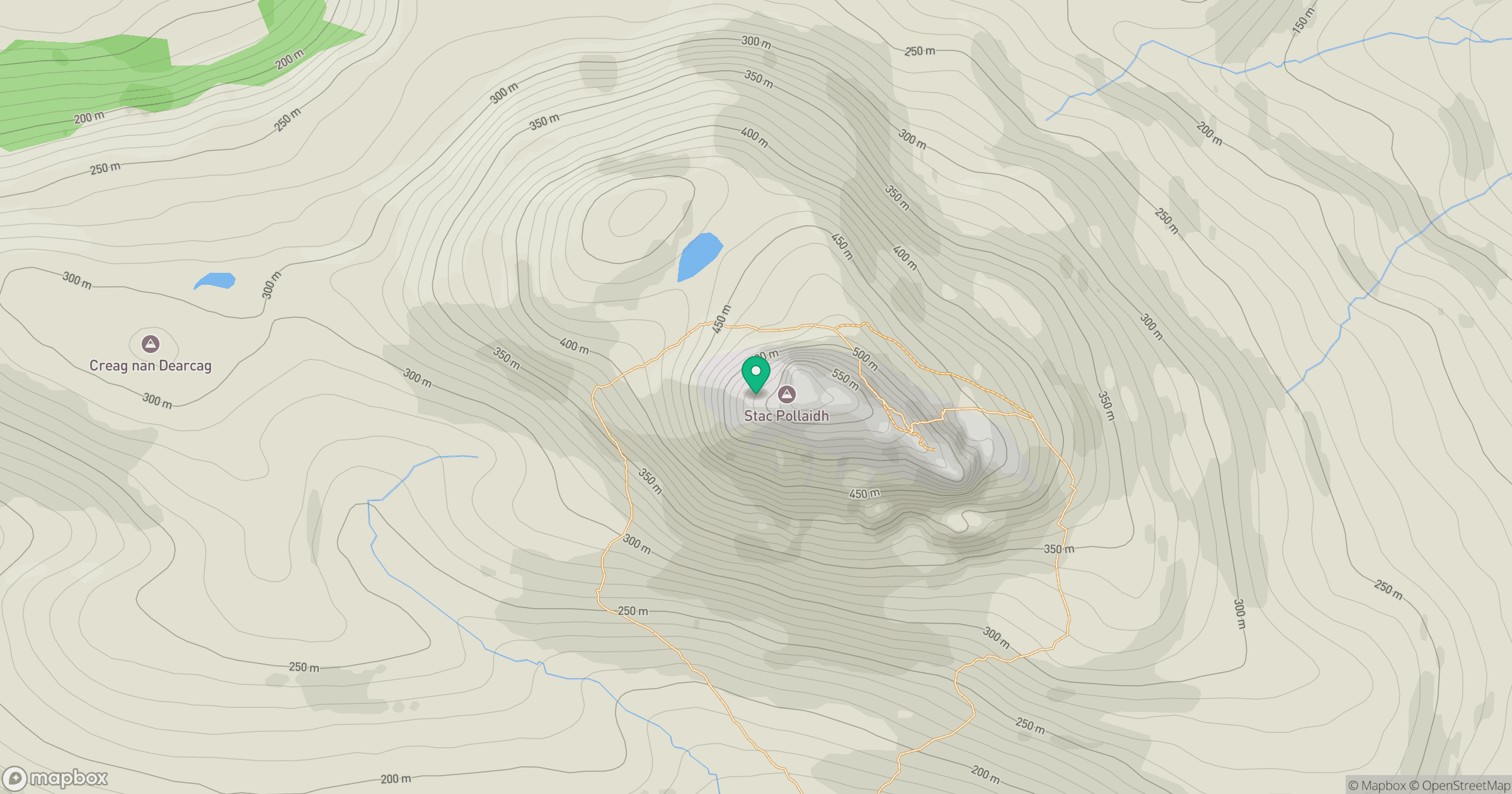 Stac Pollaidh location map