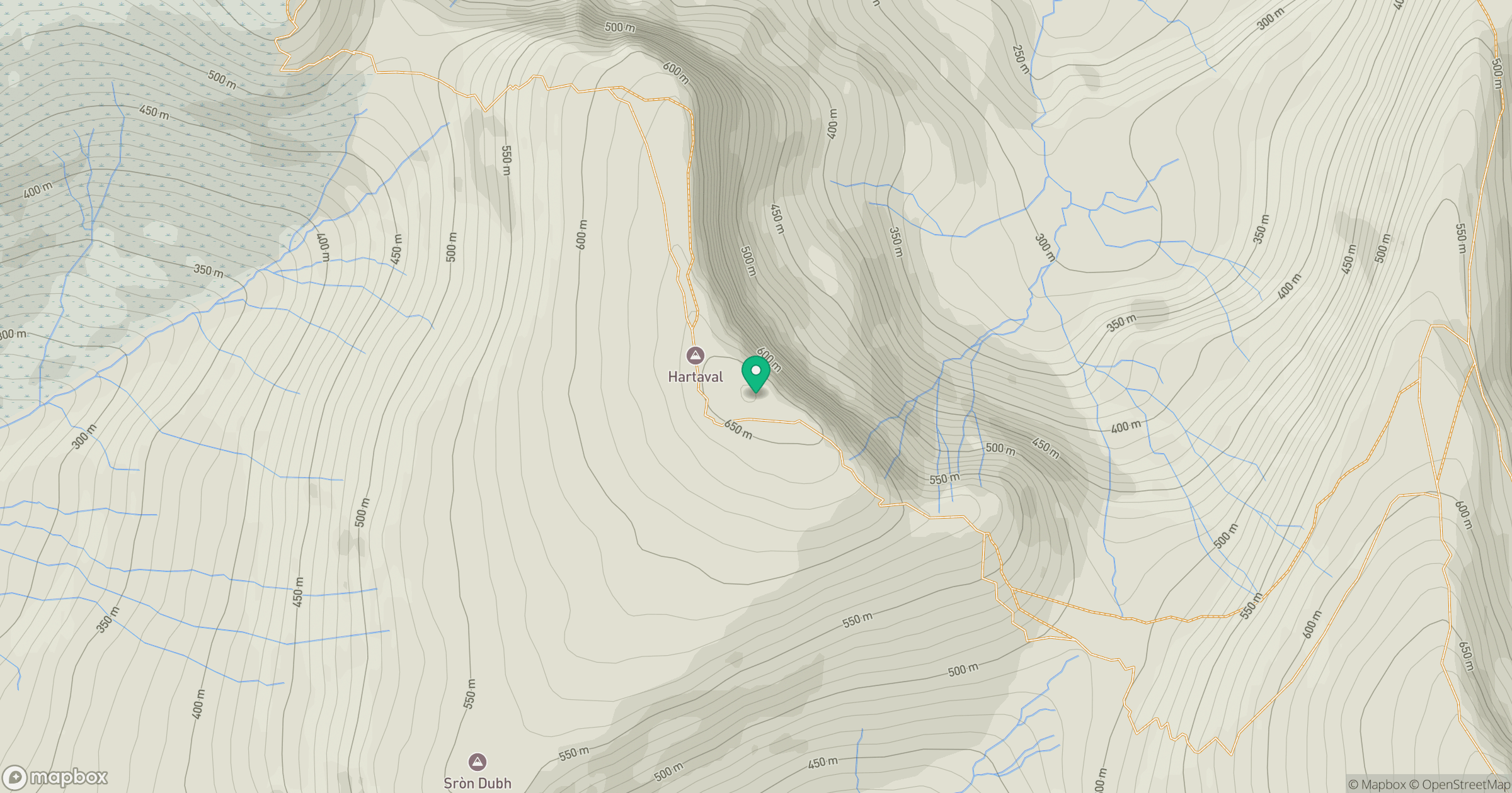 Hartaval location map
