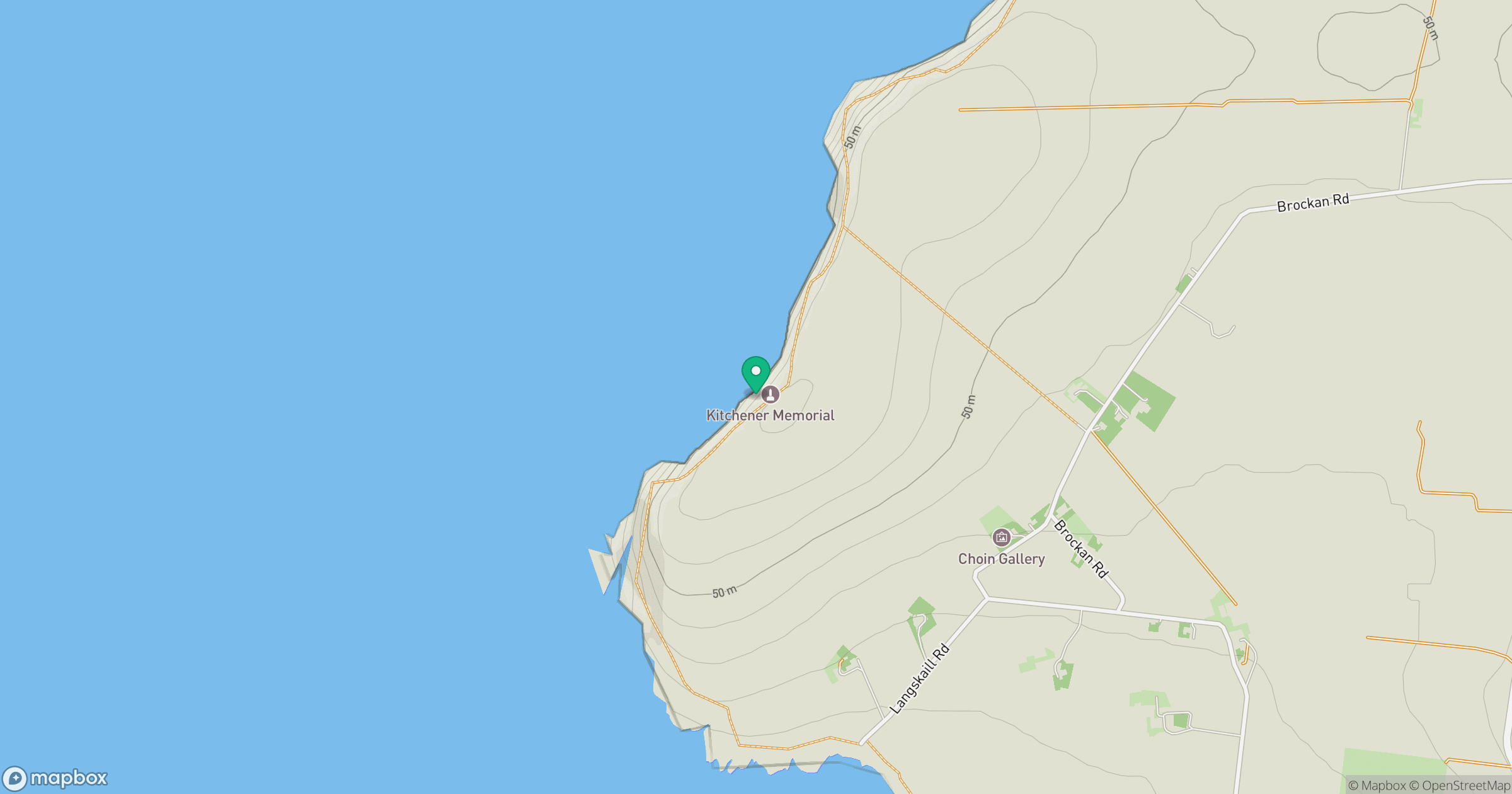 Marwick Head location map