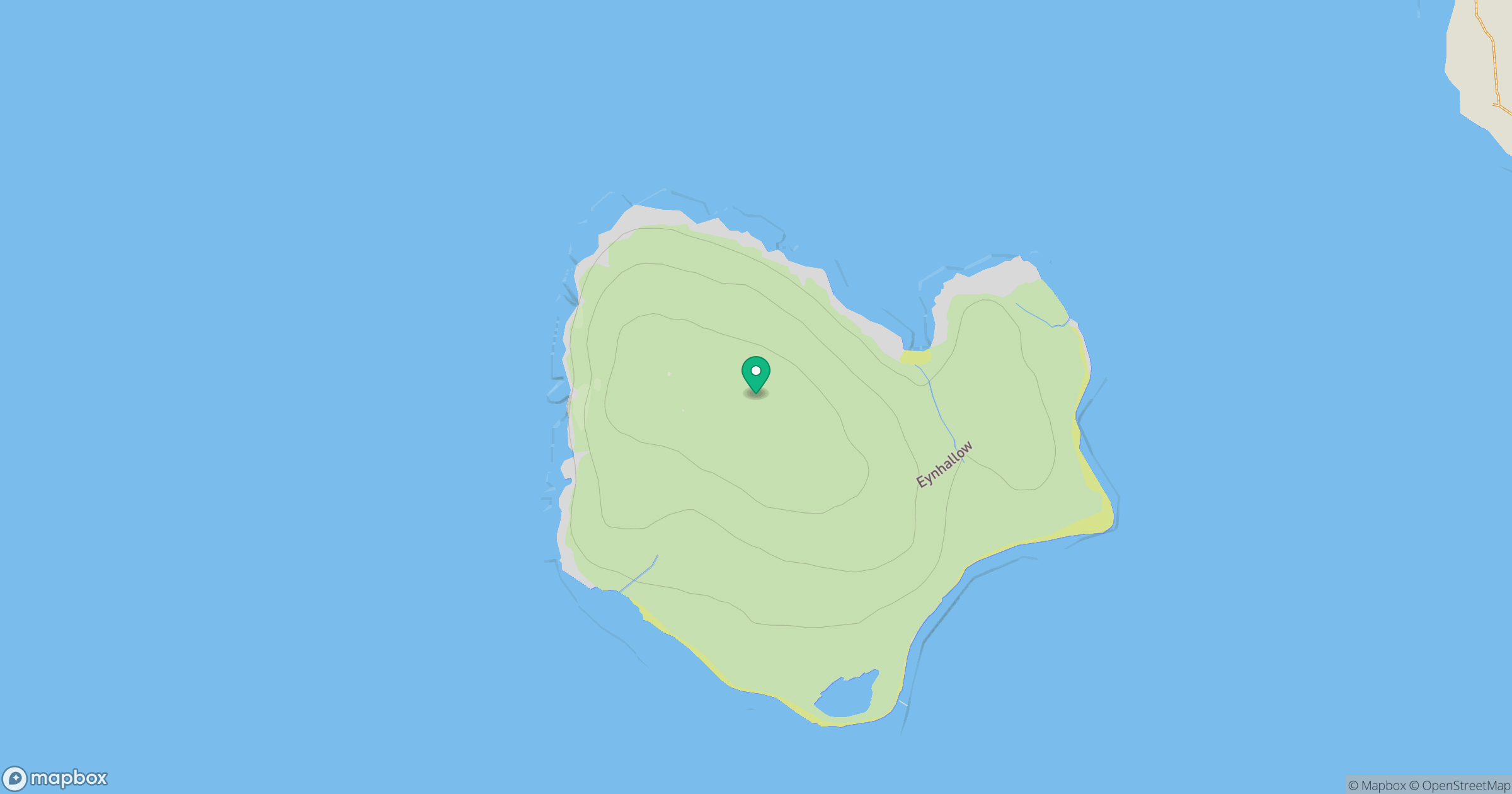 Eynhallow location map