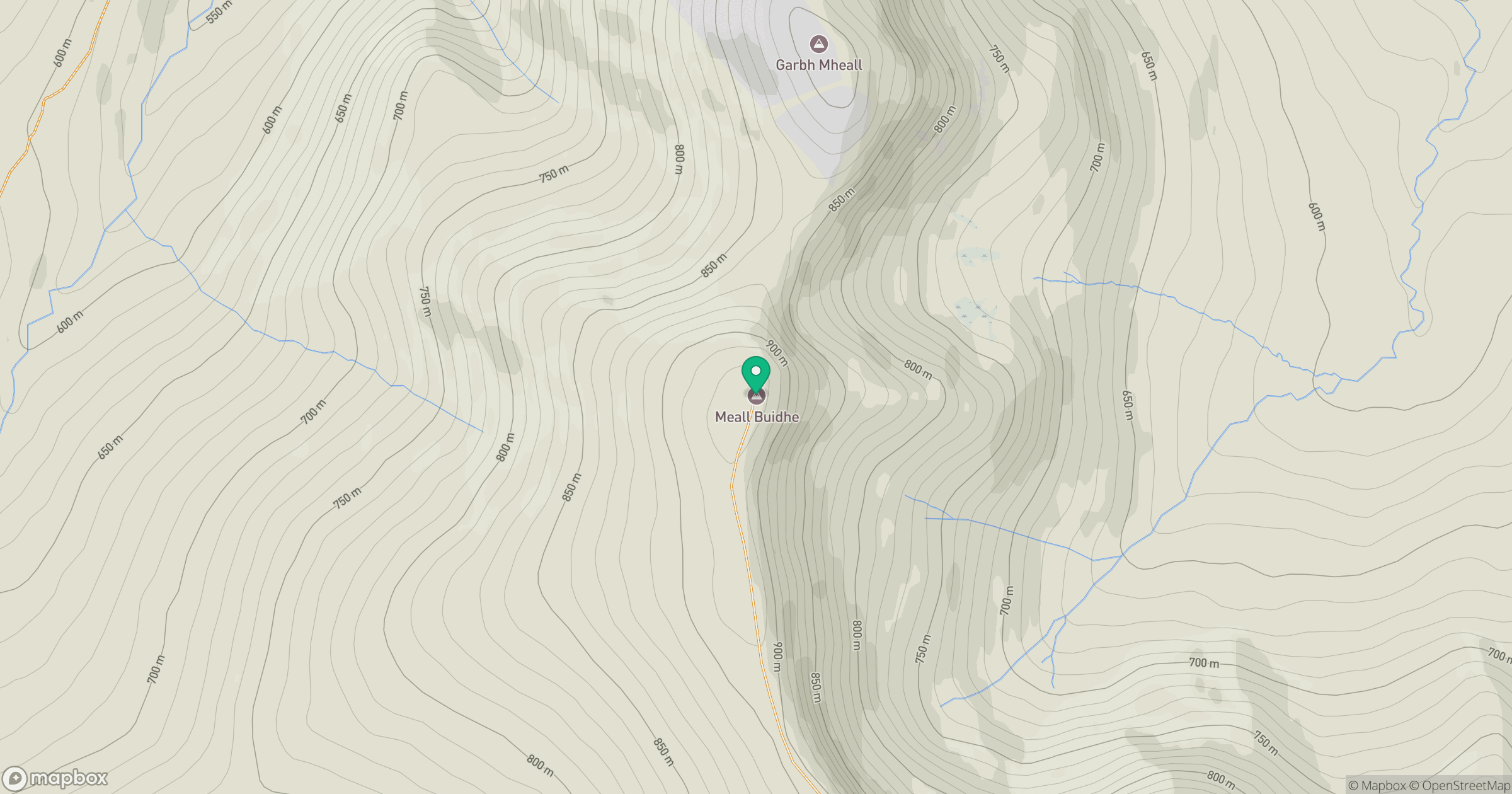 Meall Buidhe location map