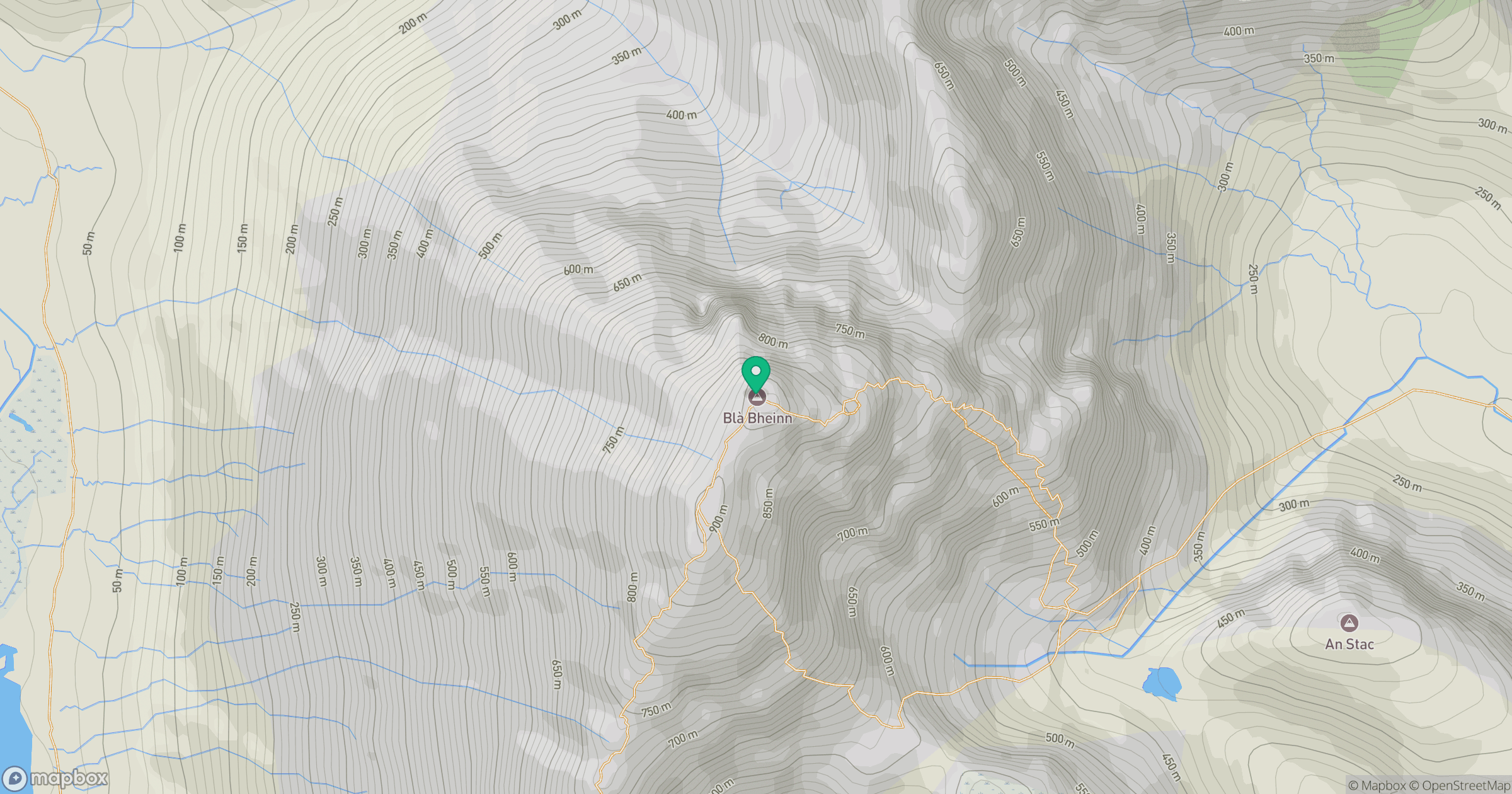 Blabheinn [Bla Bheinn] location map