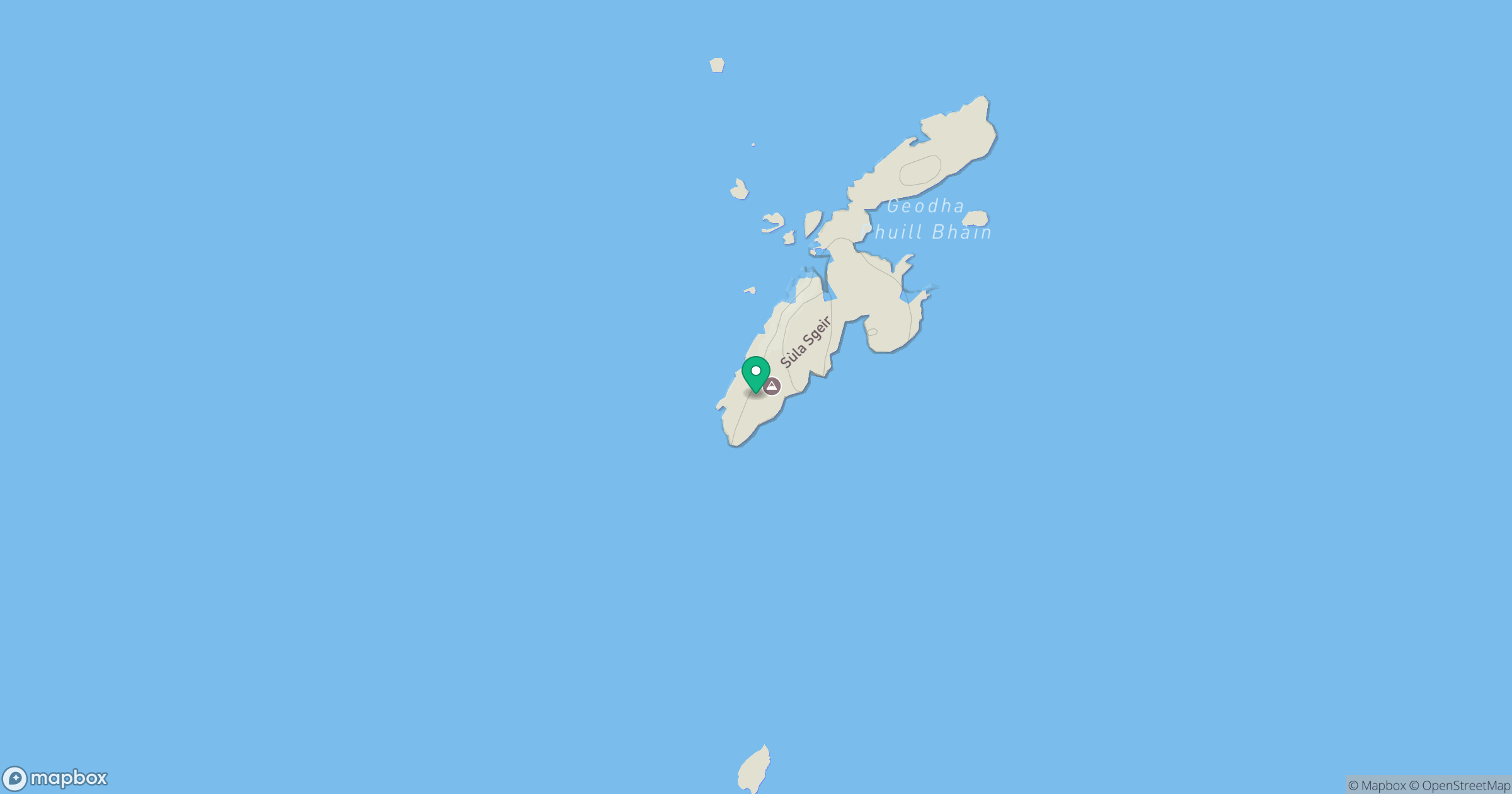 Sula Sgeir location map