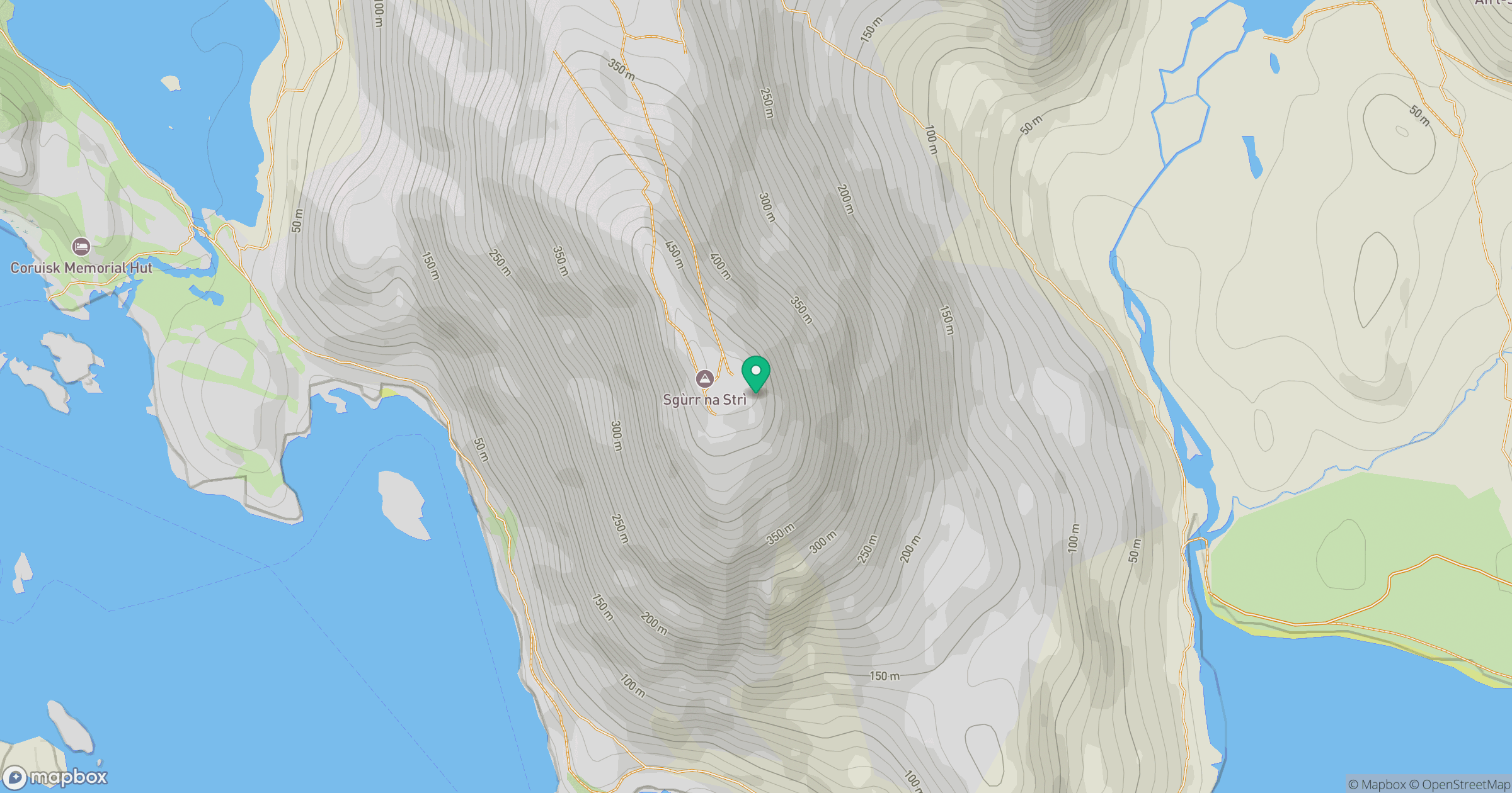 Sgurr na Stri location map