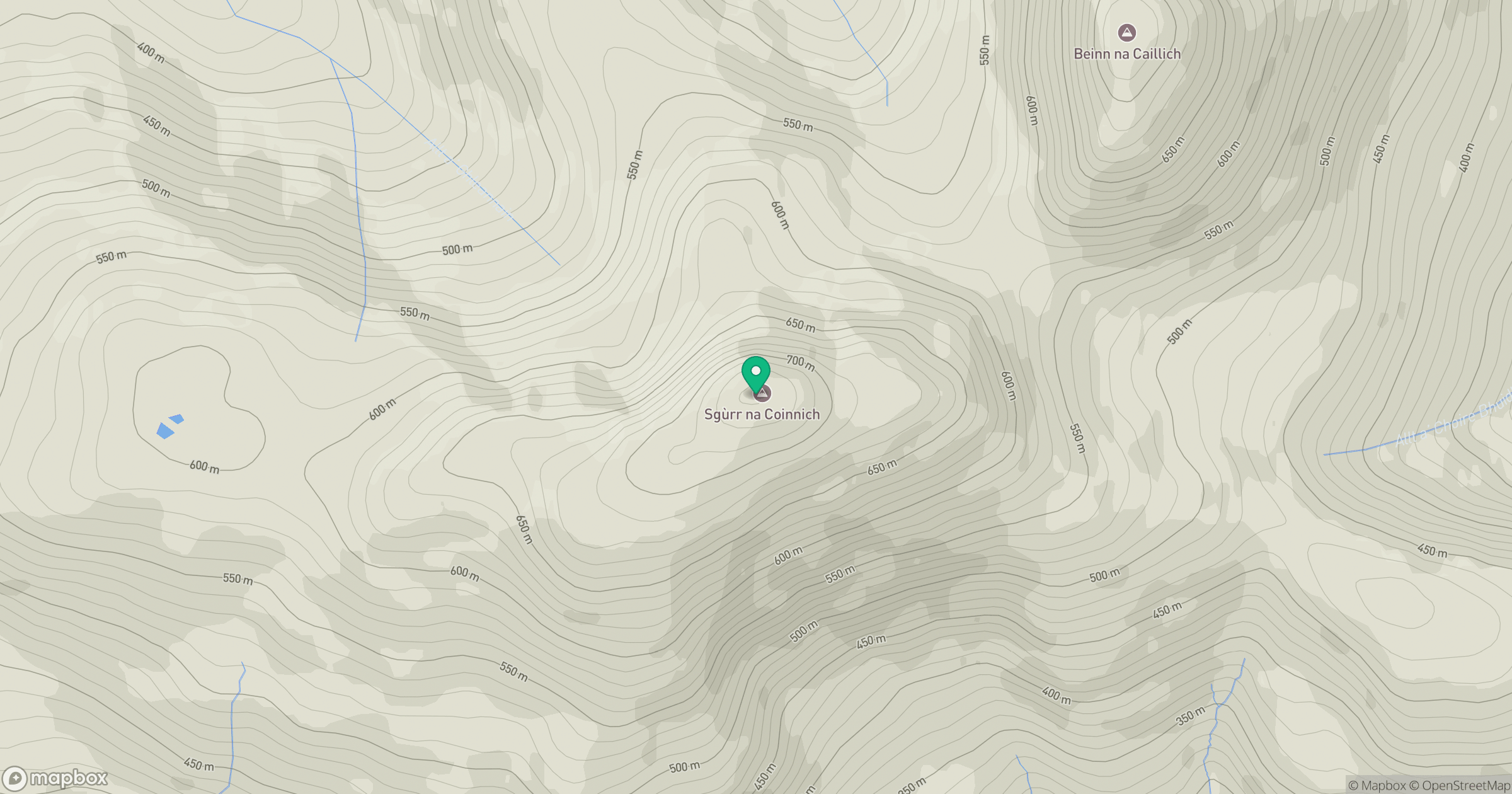 Sgurr na Coinnich location map