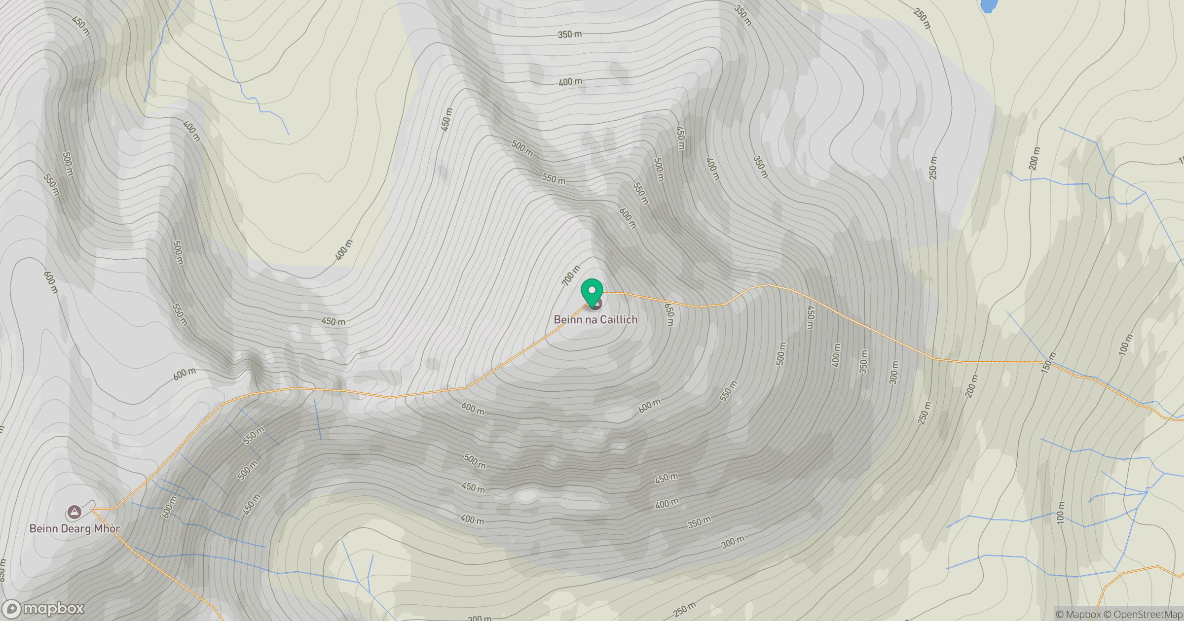 Beinn na Caillich location map