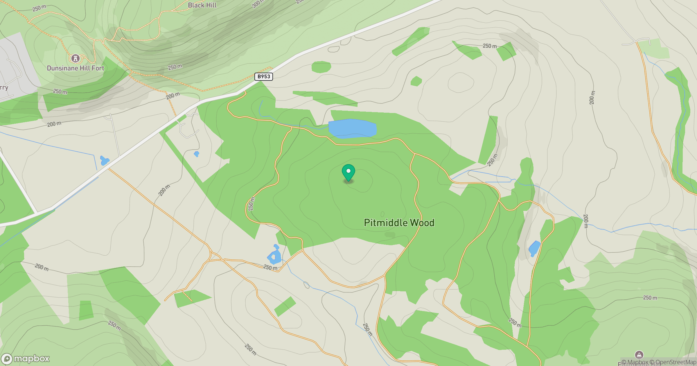 Hoole Hill location map