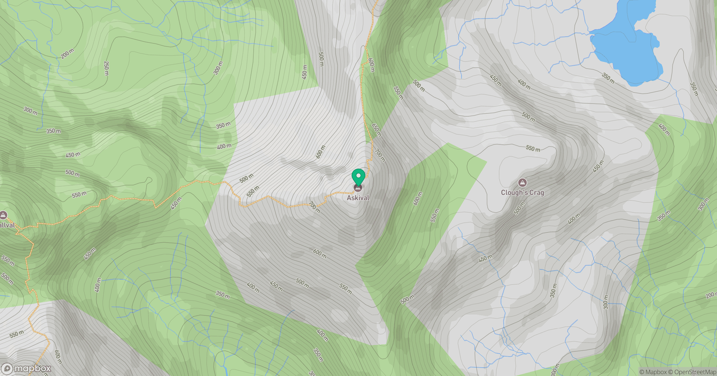 Askival location map