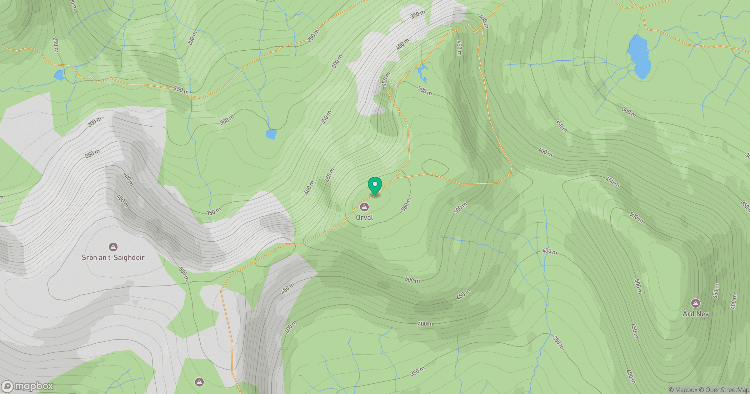 Orval location map