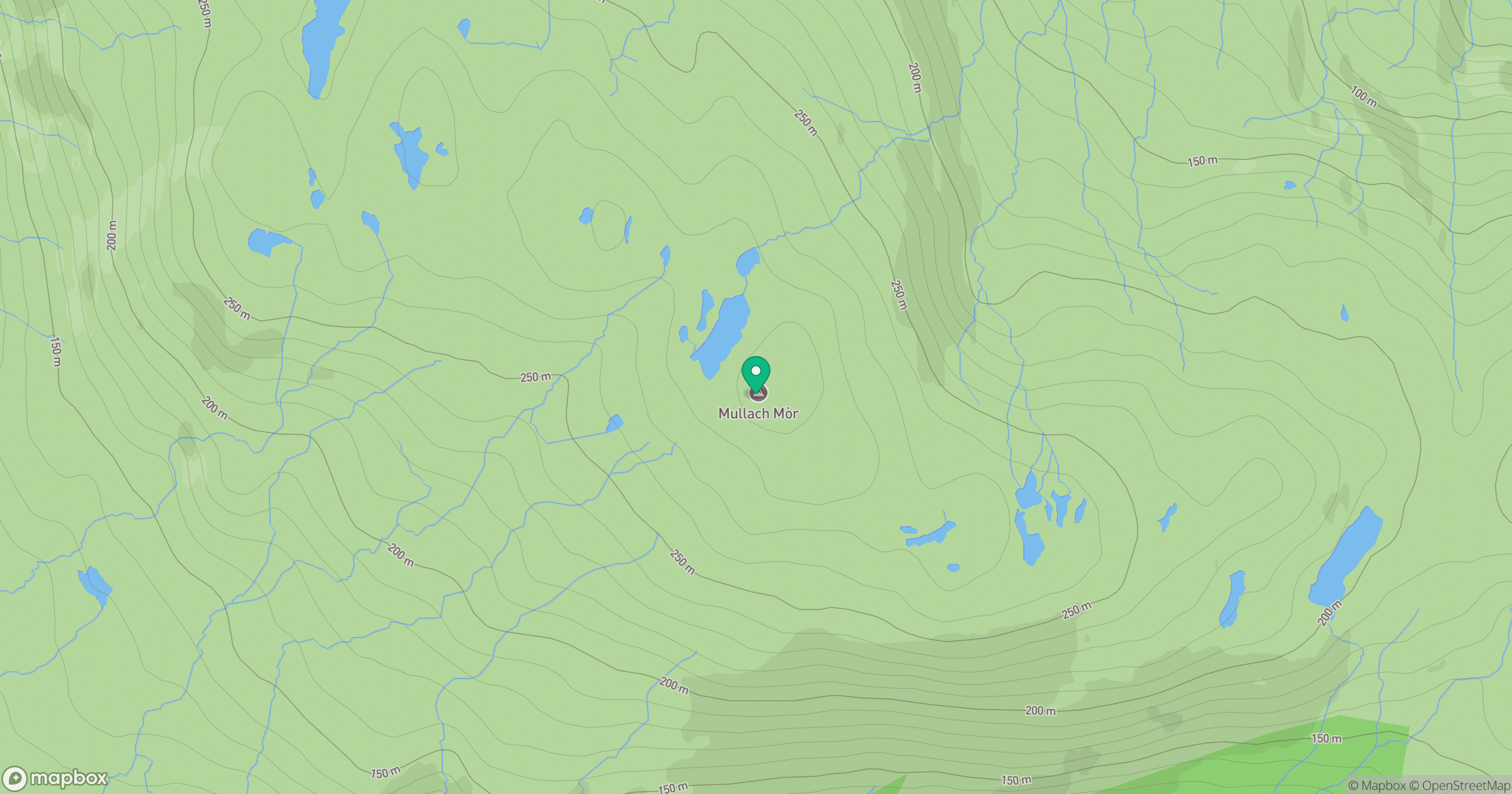 Mullach Mor location map