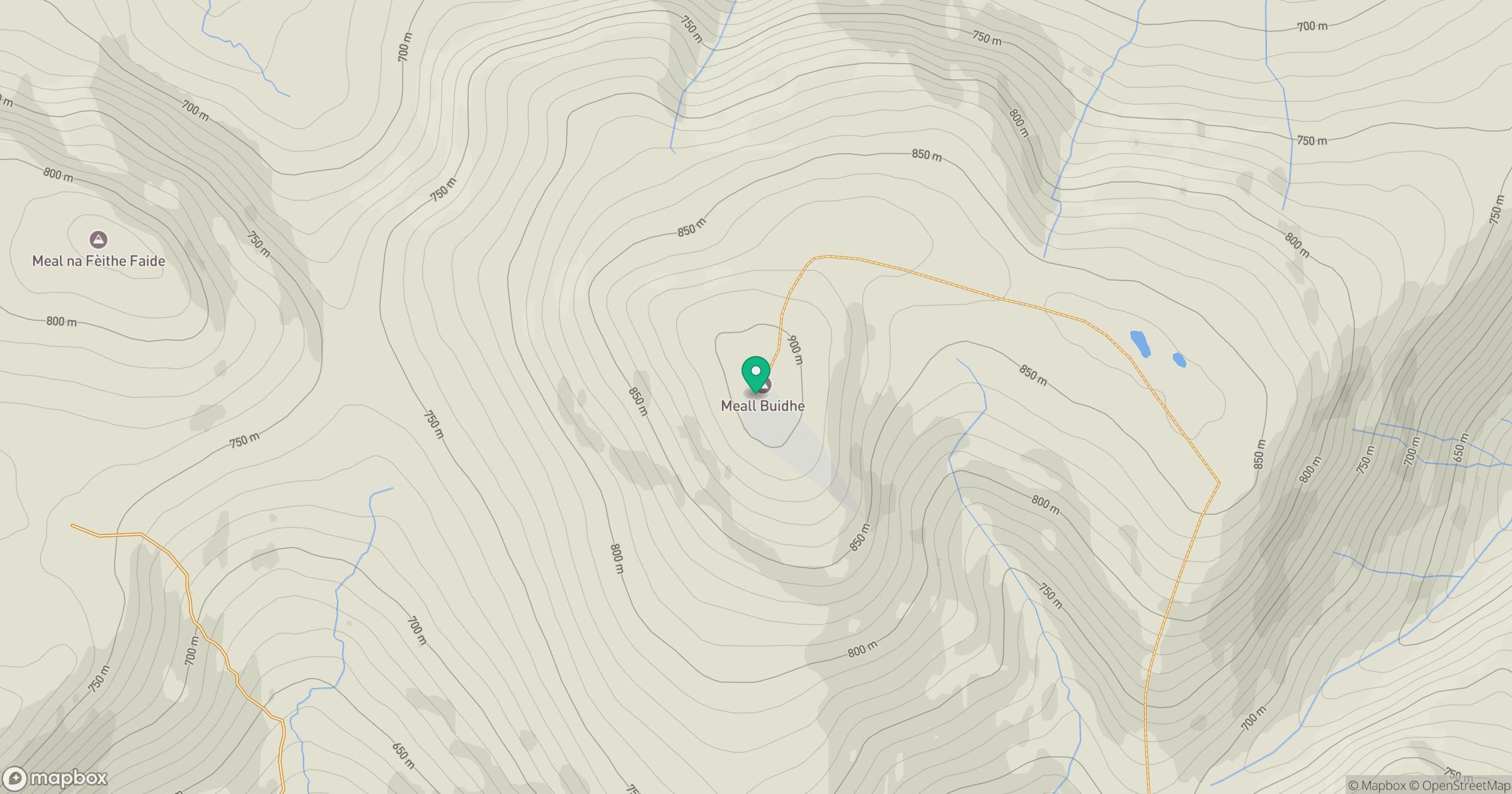 Meall Buidhe location map