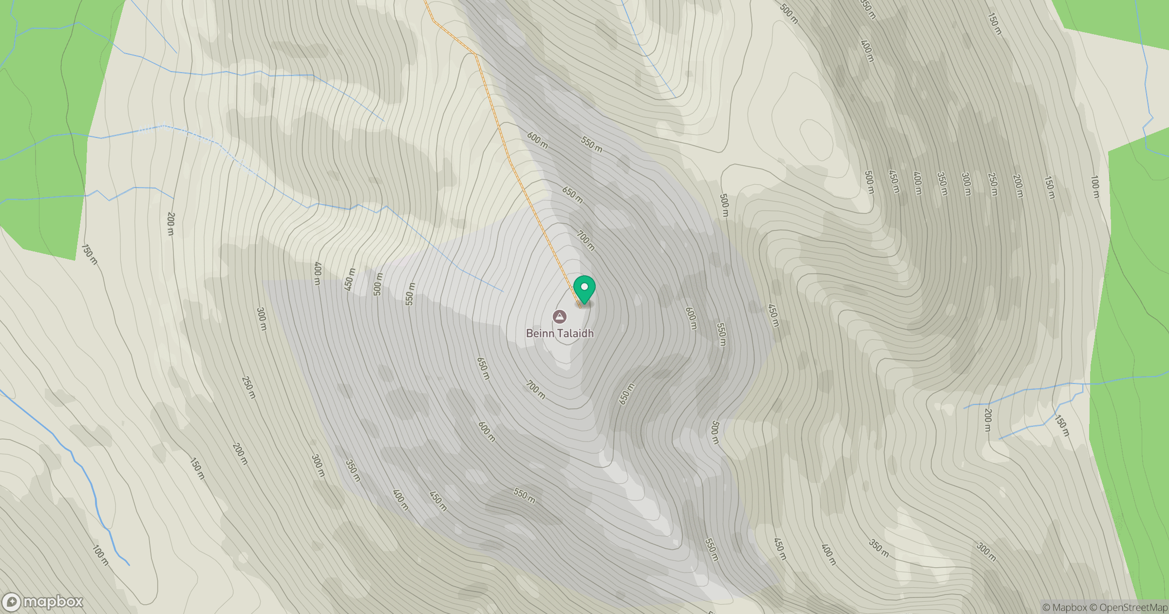 Beinn Talaidh location map