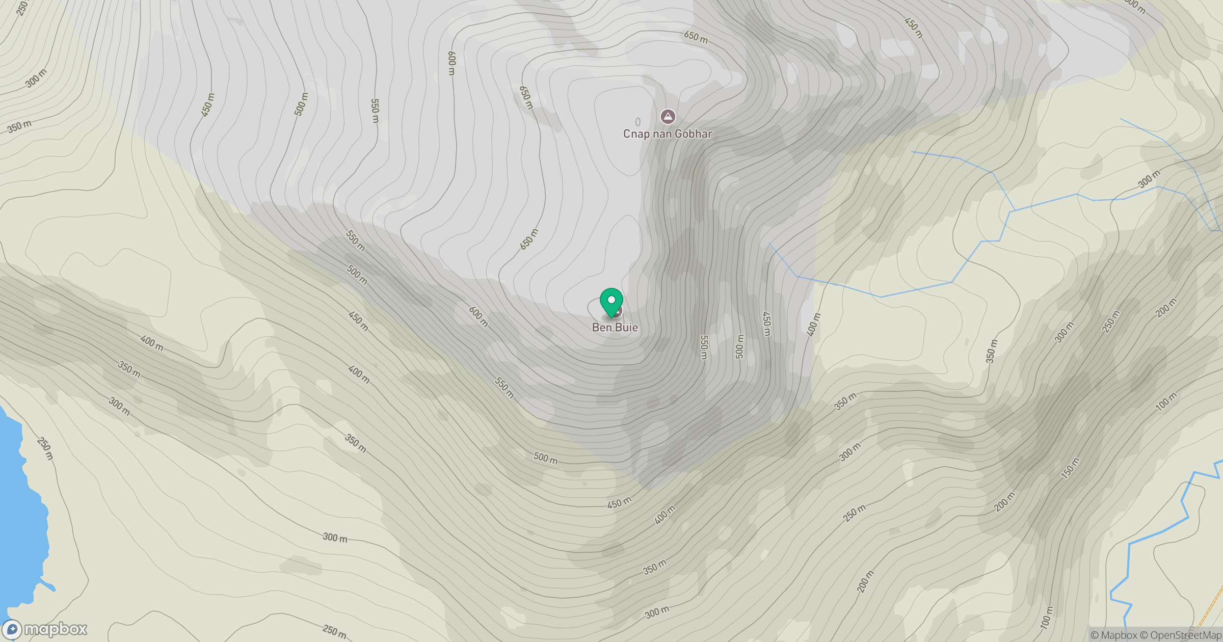 Ben Buie location map
