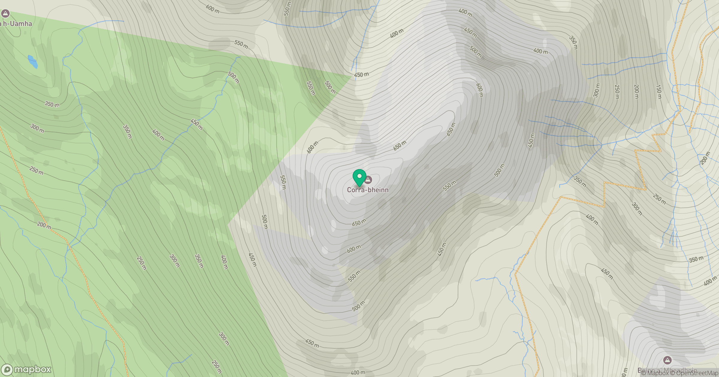 Corra-bheinn location map