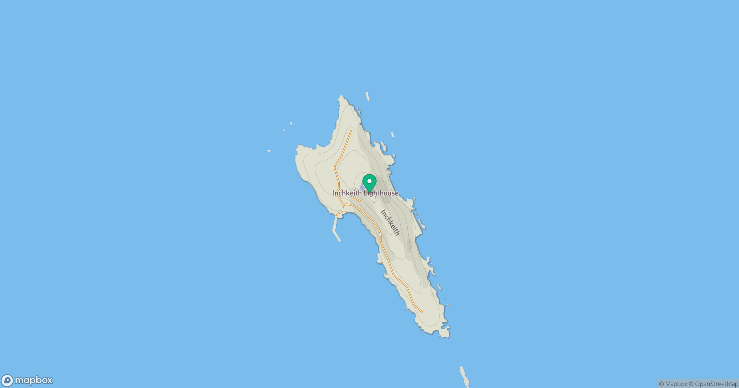 Inchkeith location map