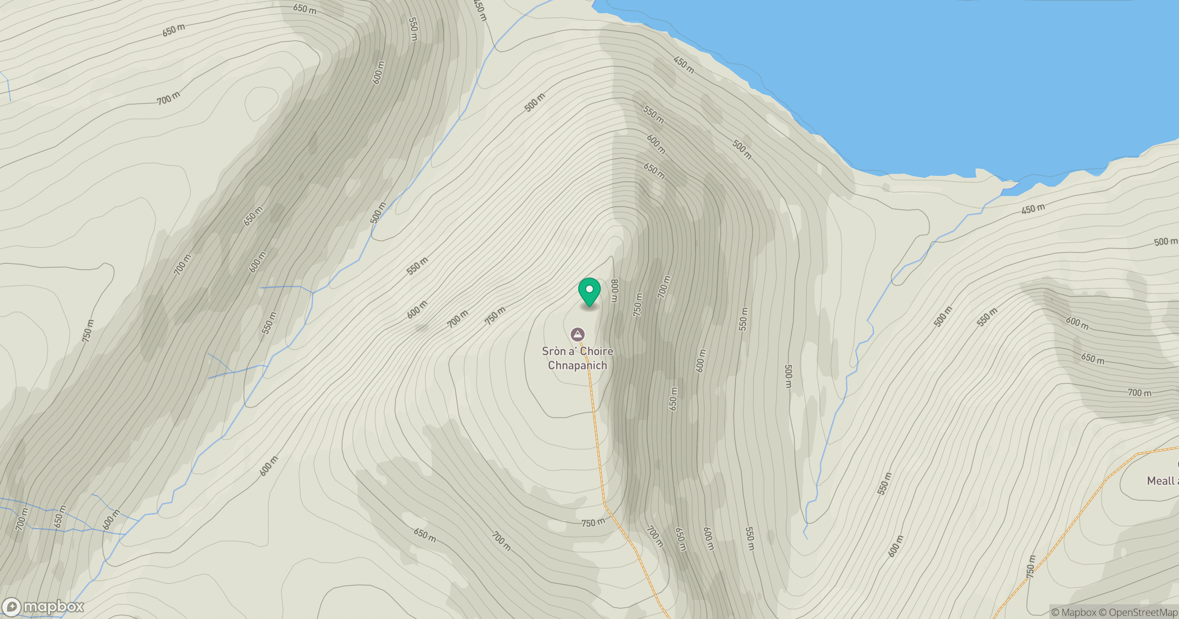 Sron a' Choire Chnapanaich [Sron a' Choire Chnapanich] location map