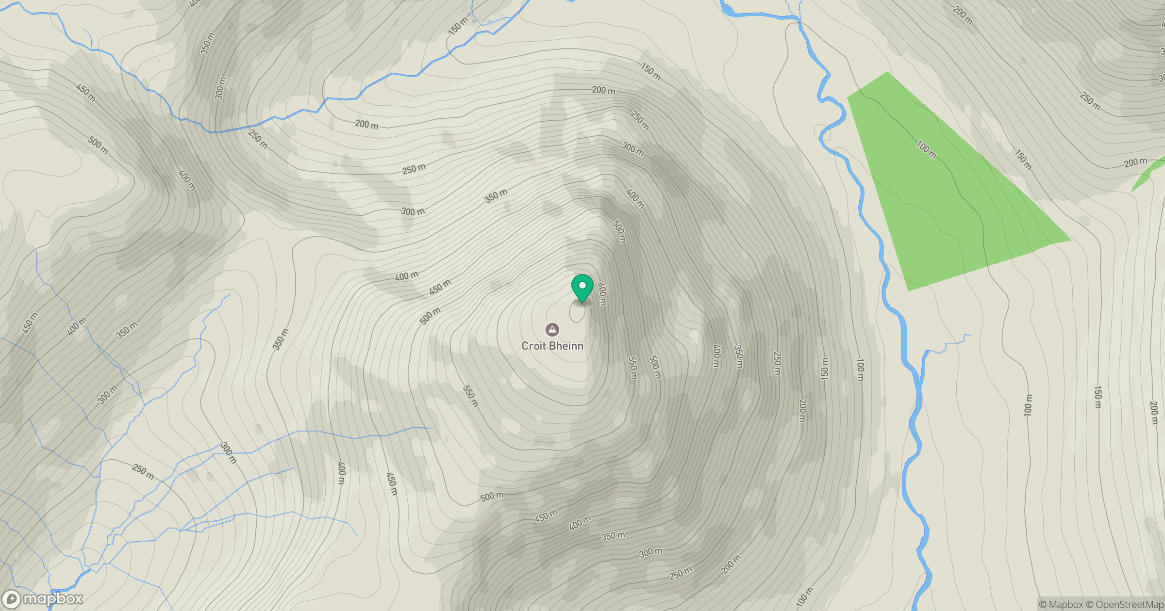 Croit Bheinn location map