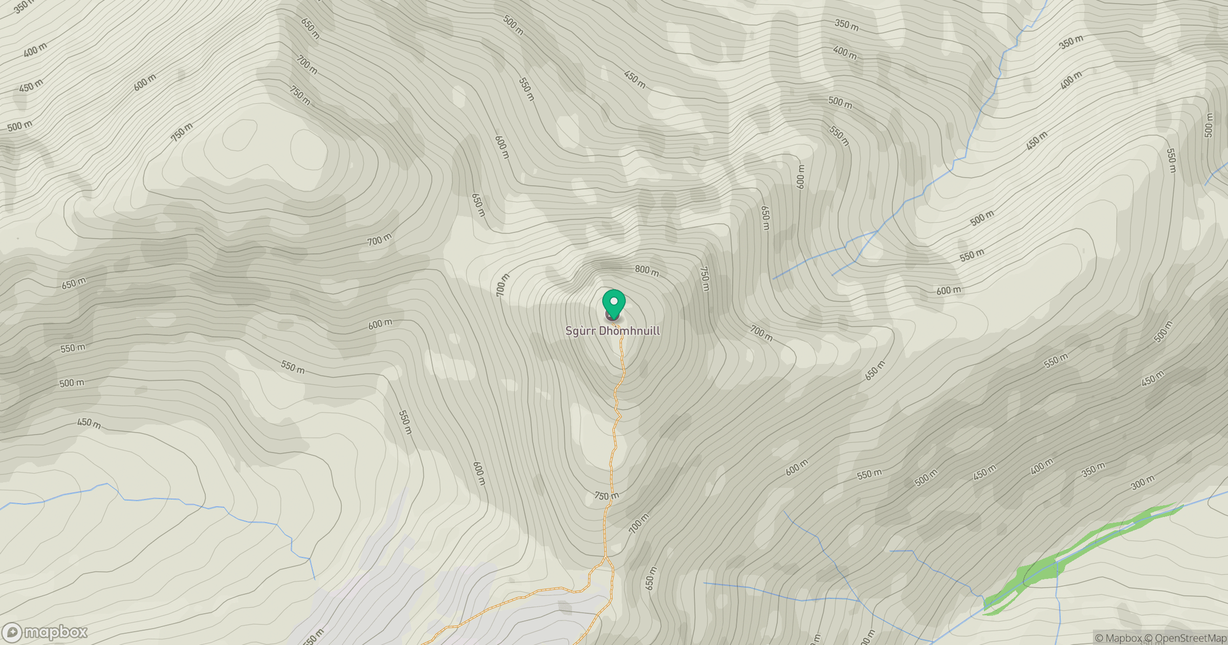 Sgurr Dhomhnuill location map
