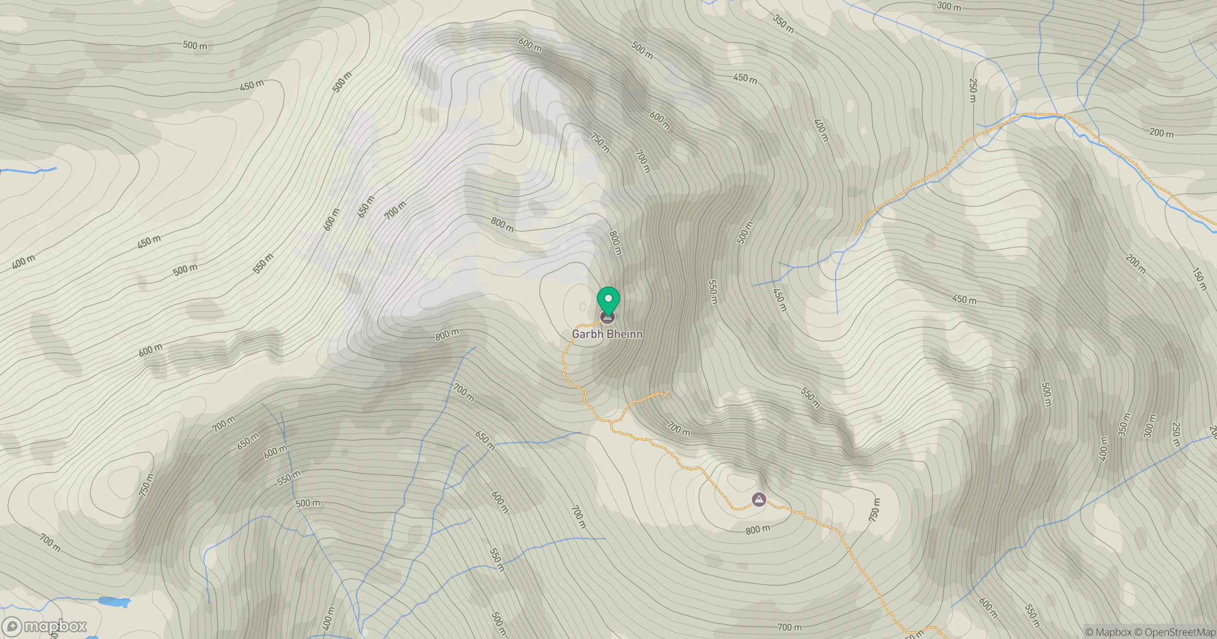 Garbh Bheinn location map