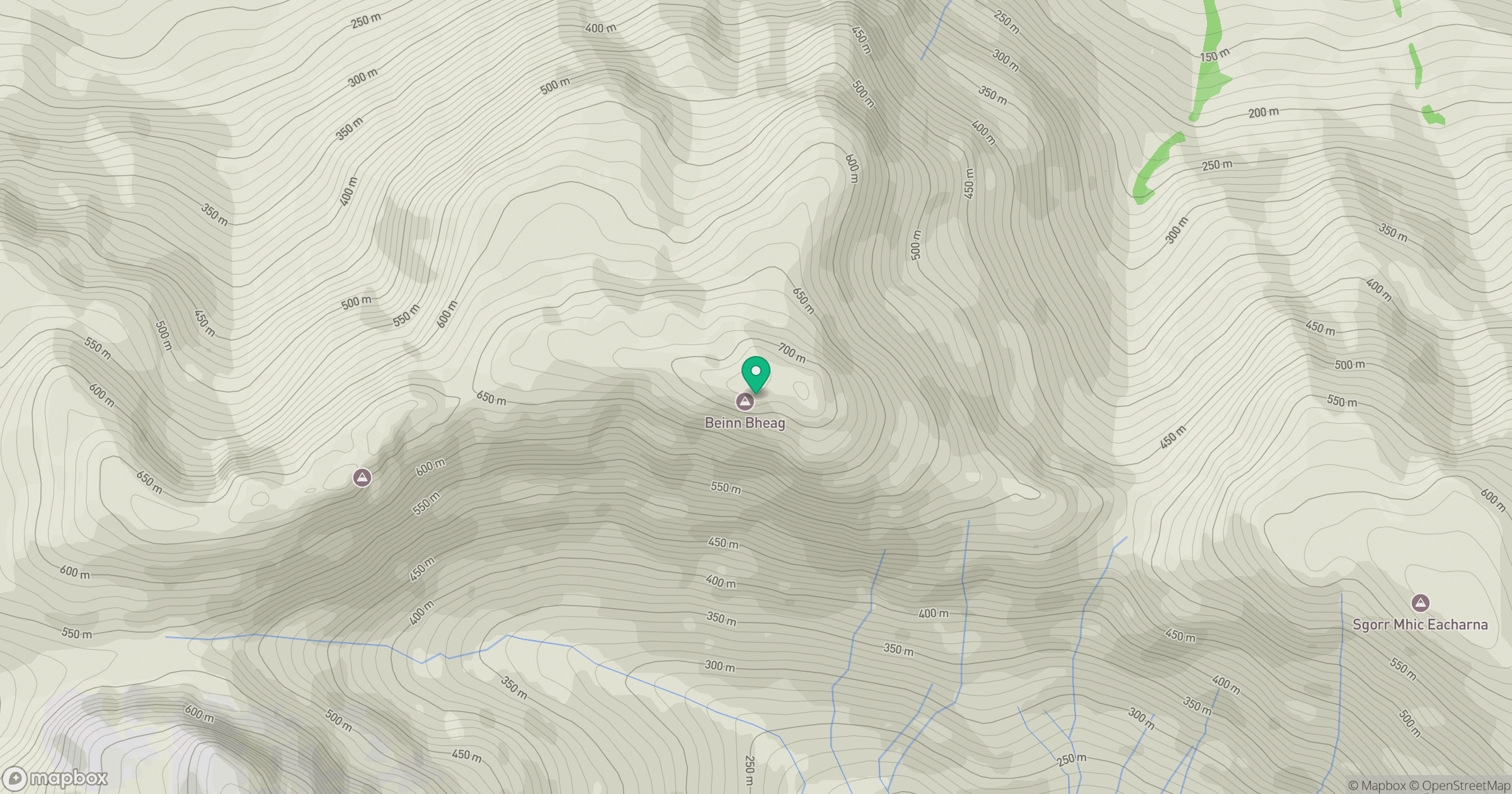 Beinn Bheag location map